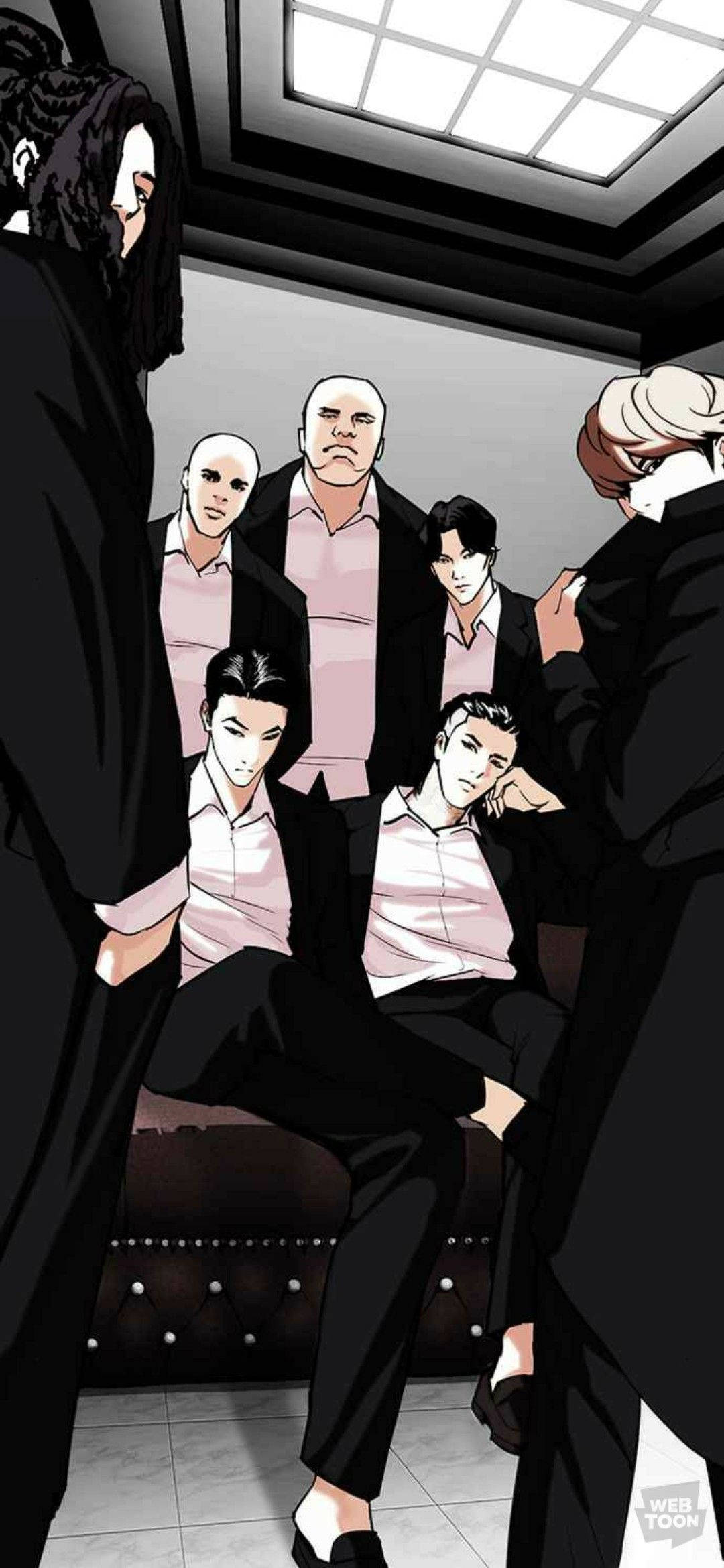 Мощные банды Lookism Шпалери