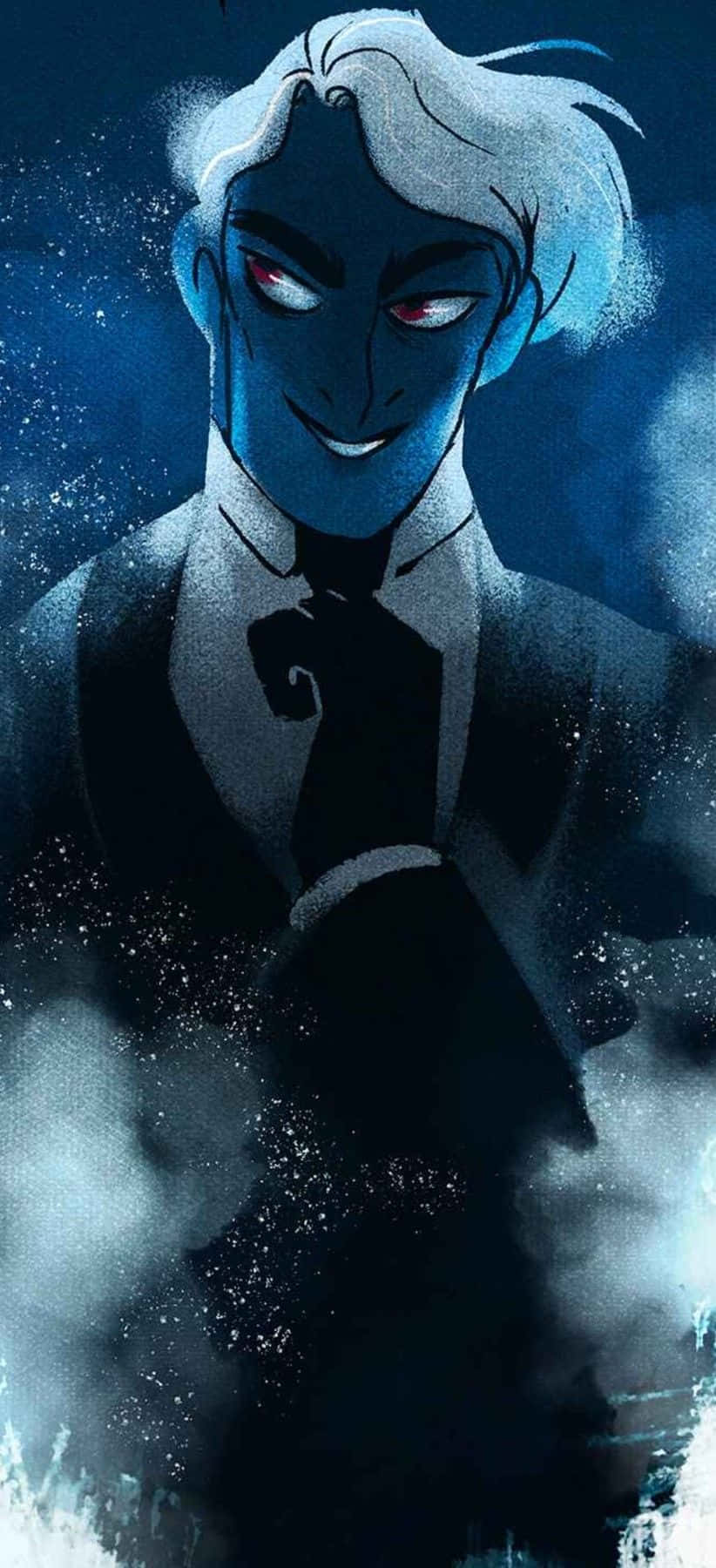 Вебтун Lore Olympus Аид ухмыляется Шпалери