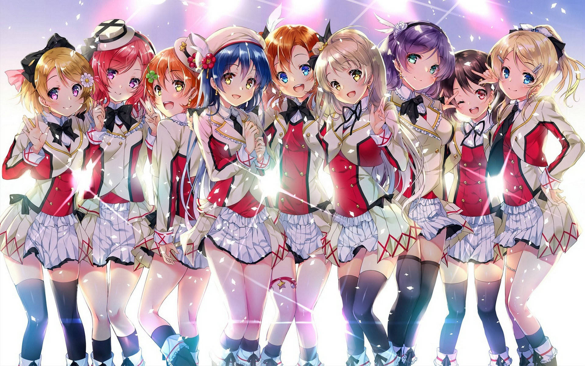 Аніме Love Live Айдоли Шпалери