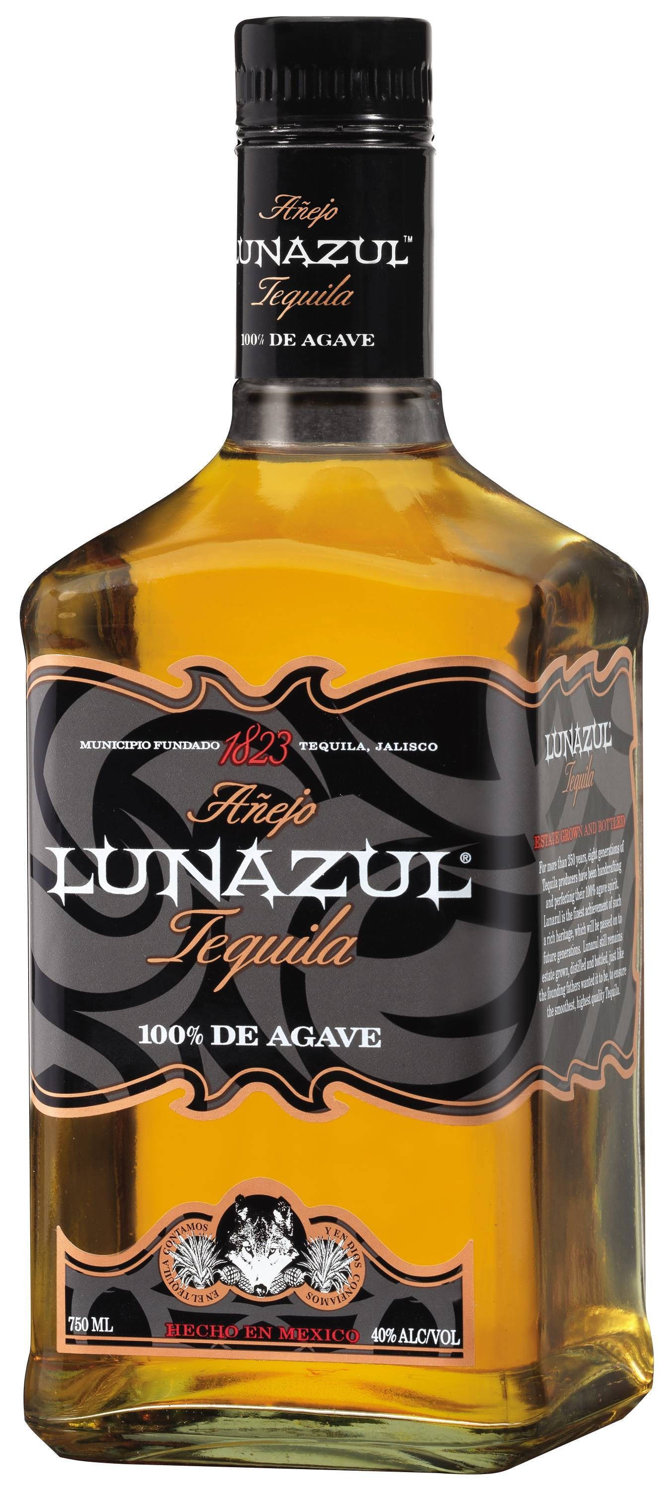 Lunazul Anejo 100% Agave Tequila Шпалери