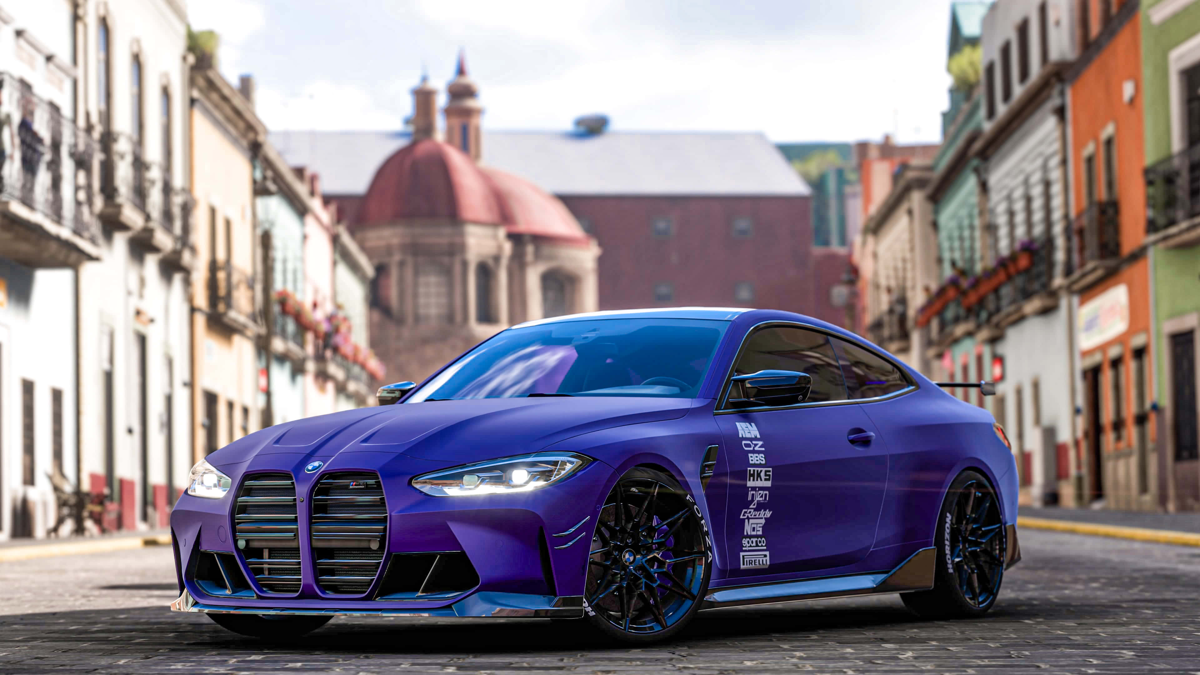 Фіолетовый M4 в Forza Horizon Mexico Шпалери
