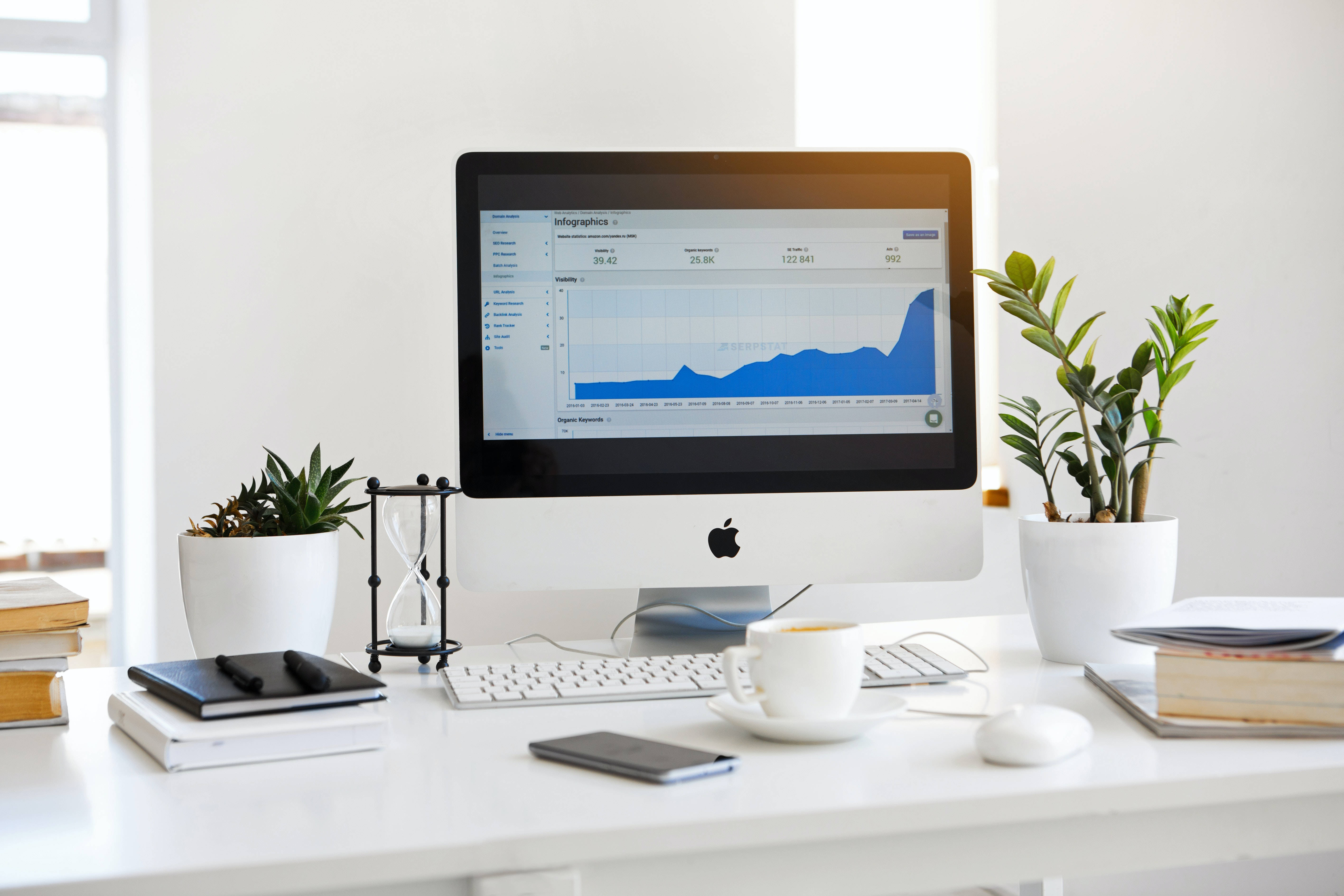 Захоплюючий естетичний дисплей Mac Шпалери