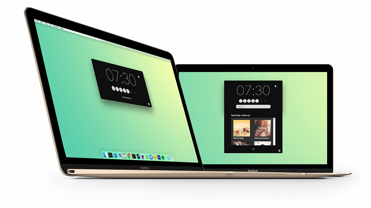 Настройка двух экранов MacBook Шпалери
