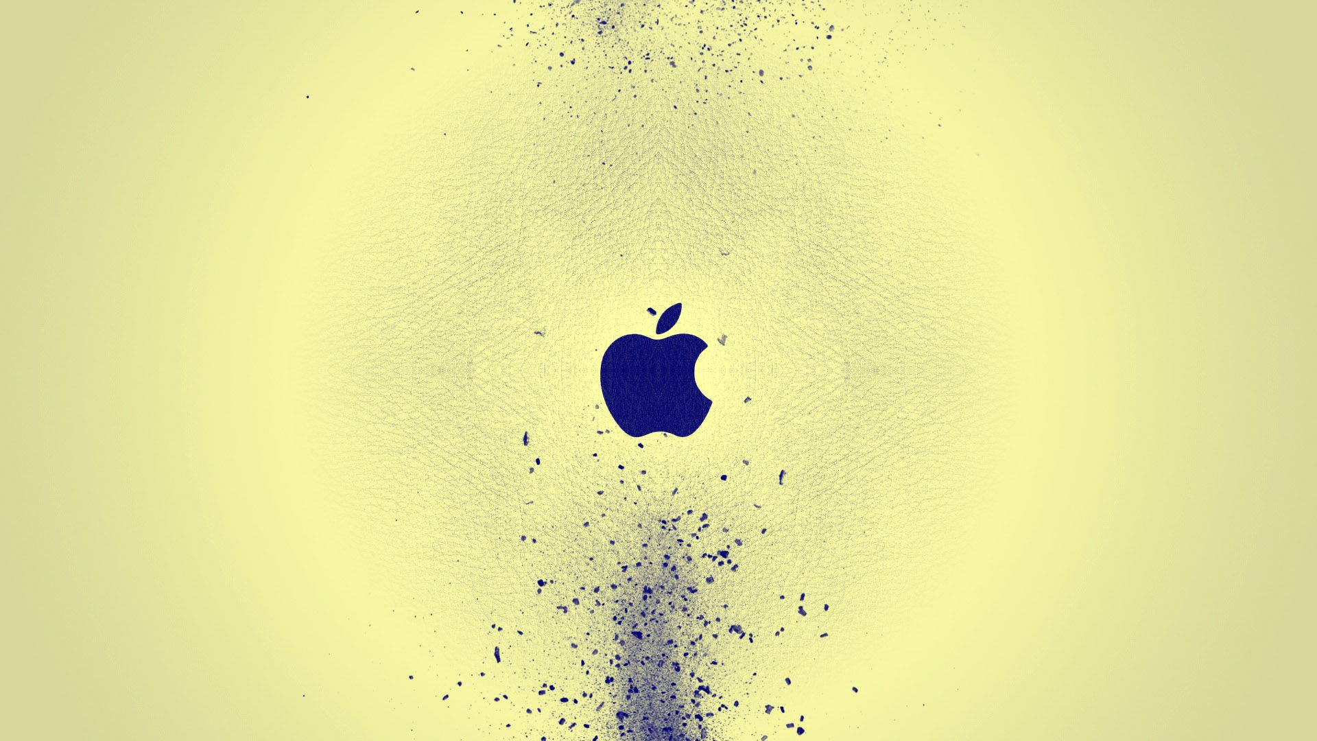 Крутой MacBook с синим логотипом Шпалери