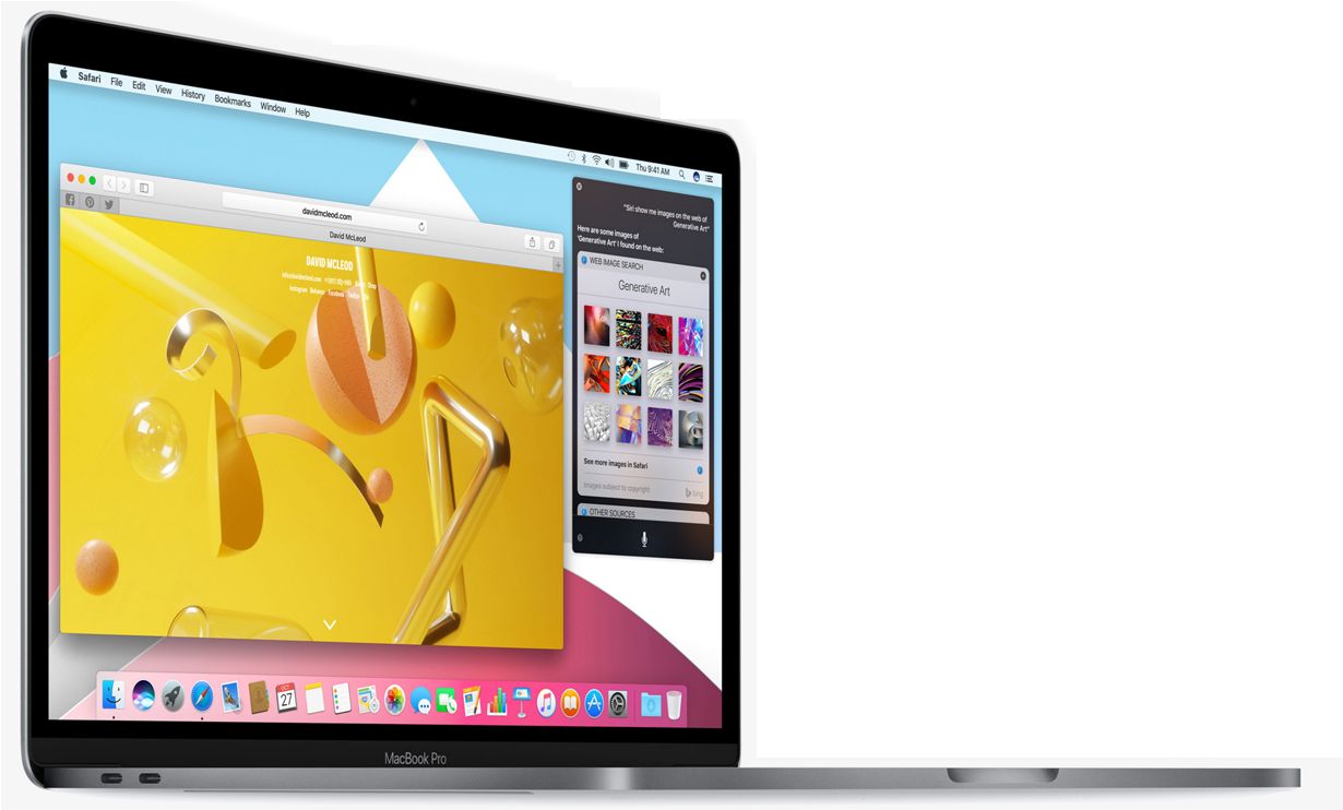MacBook Pro з двойним дисплеем Шпалери
