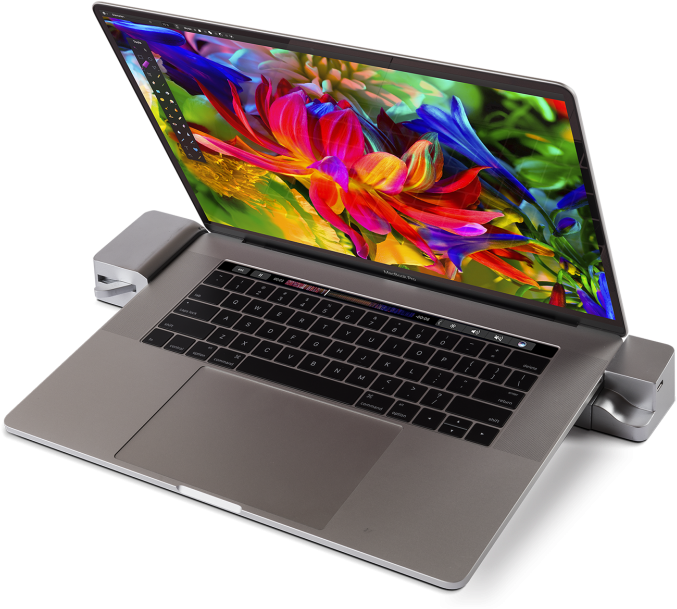 MacBook Pro с кольористическим экраном и аксессуарами Шпалери