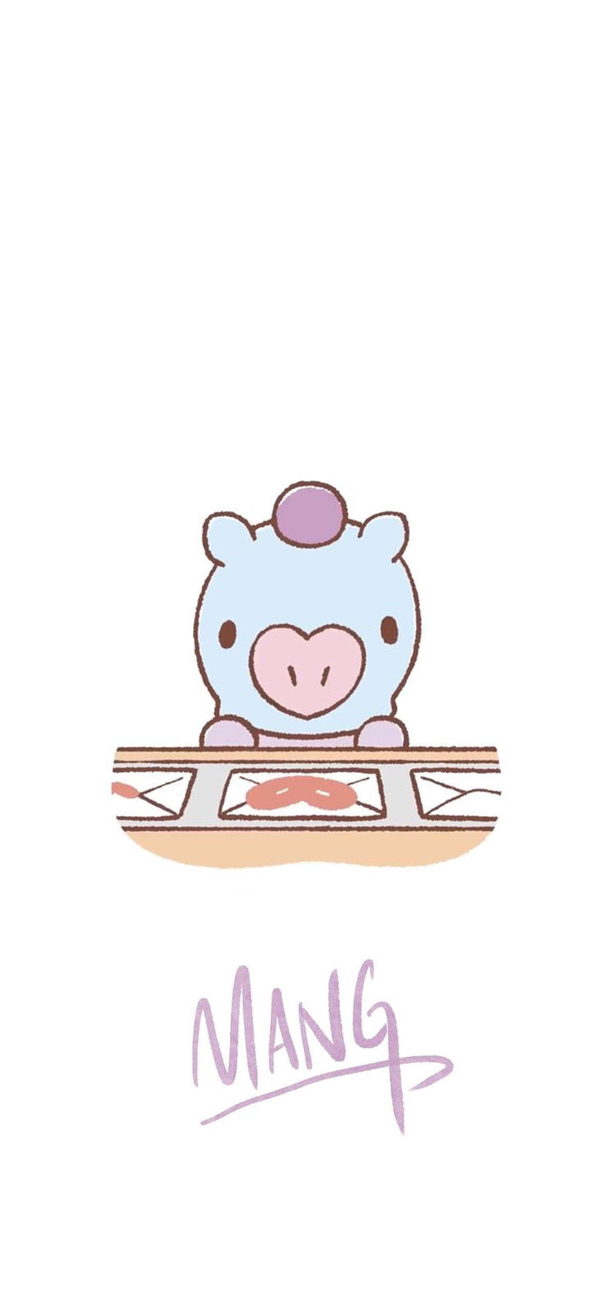 Mang Bt21 Artwork Шпалери