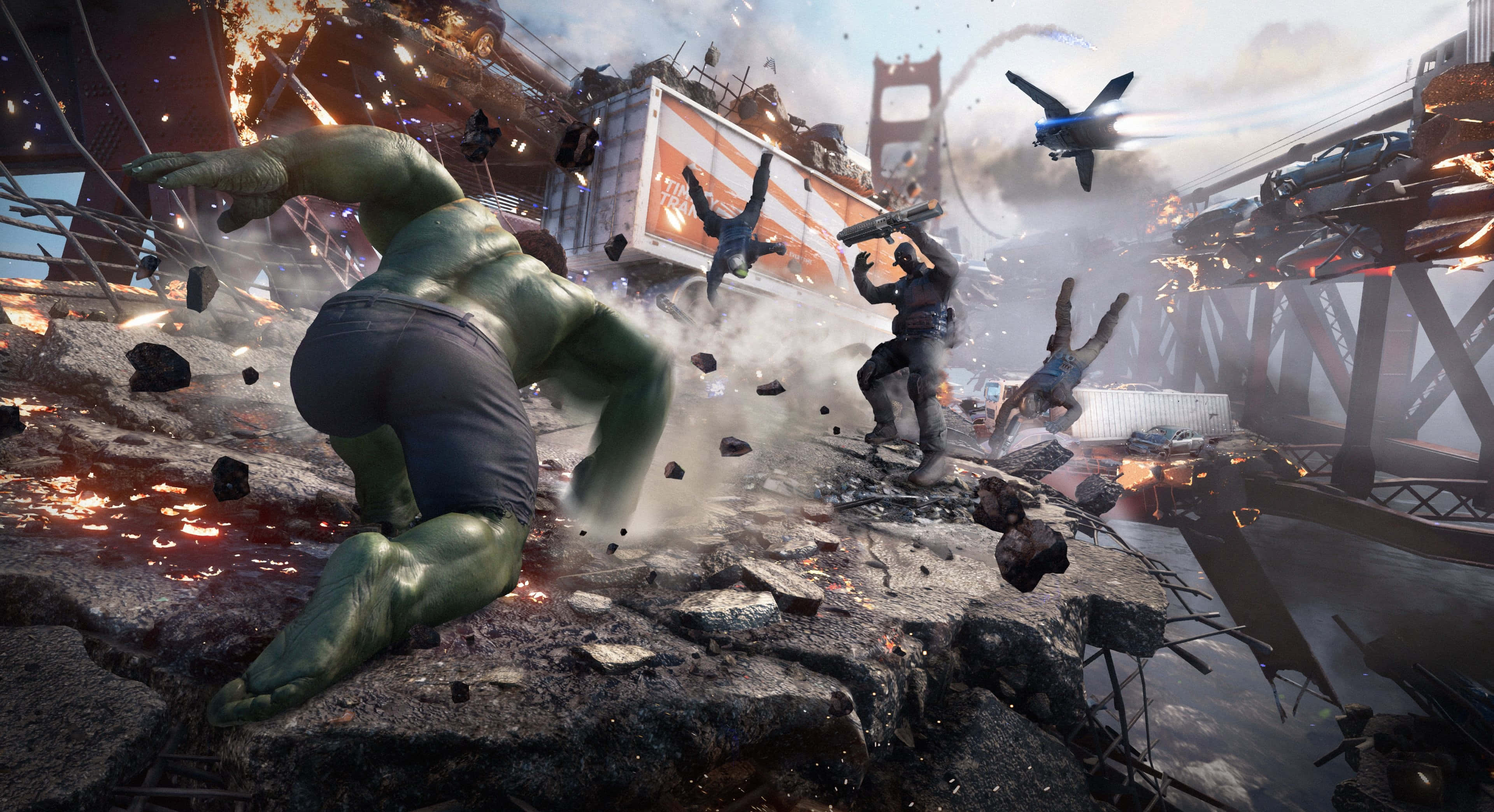 «Зберіться навколо зірок Marvel Всесвіту!» Шпалери