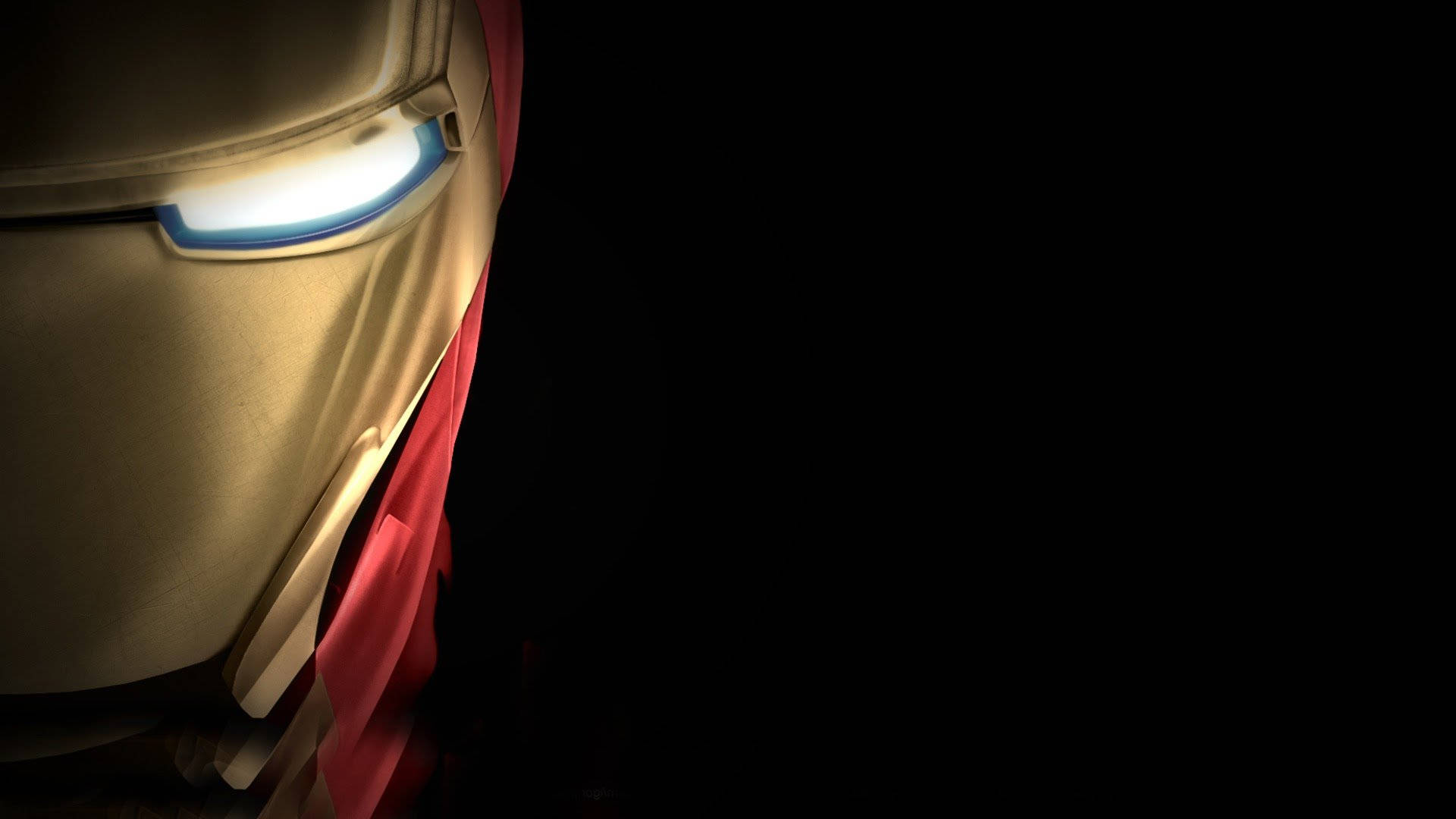 Половина обличчя супергероя Marvel Залізної людини HD Шпалери
