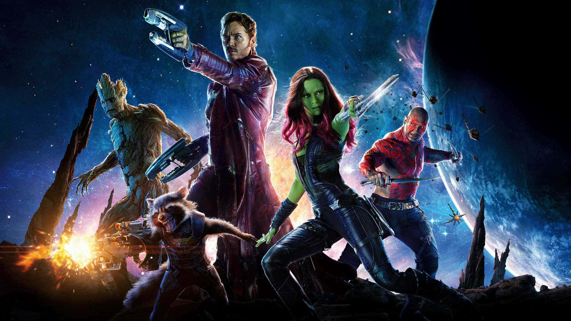 Дослідіть Всесвіт Marvel Шпалери