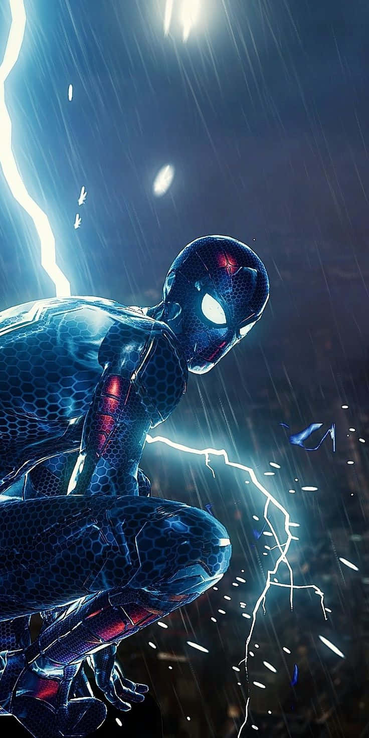 Marvel PS4 Людина-павук Блискавка Шпалери