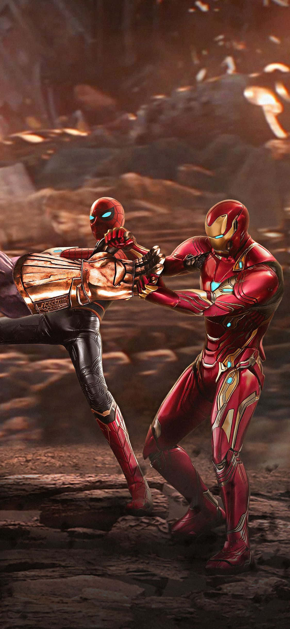Изображение Выглядите стильно, спасая мир с Marvel's Avengers на iPhone Xs Шпалери
