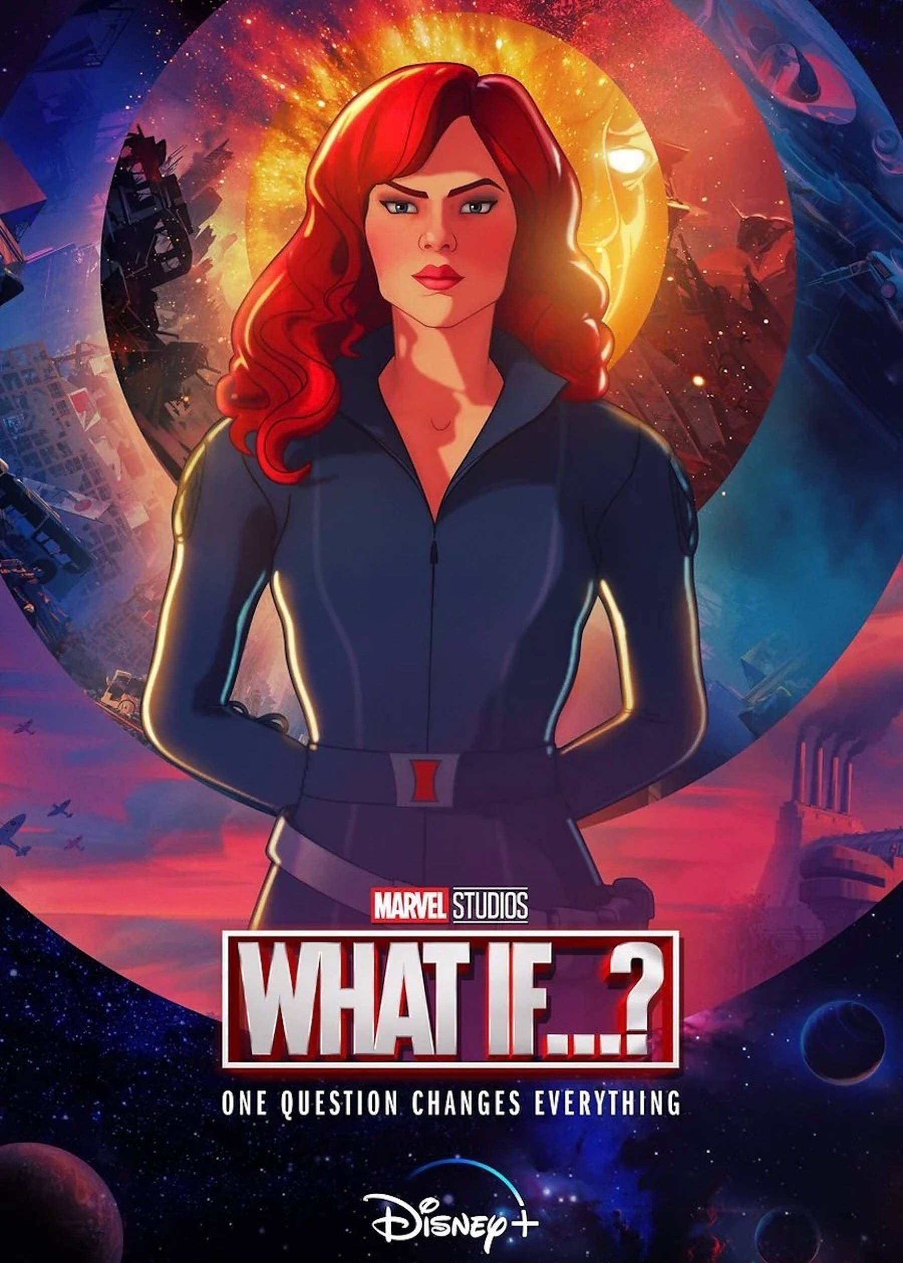Чёрная вдова Marvel What If Шпалери
