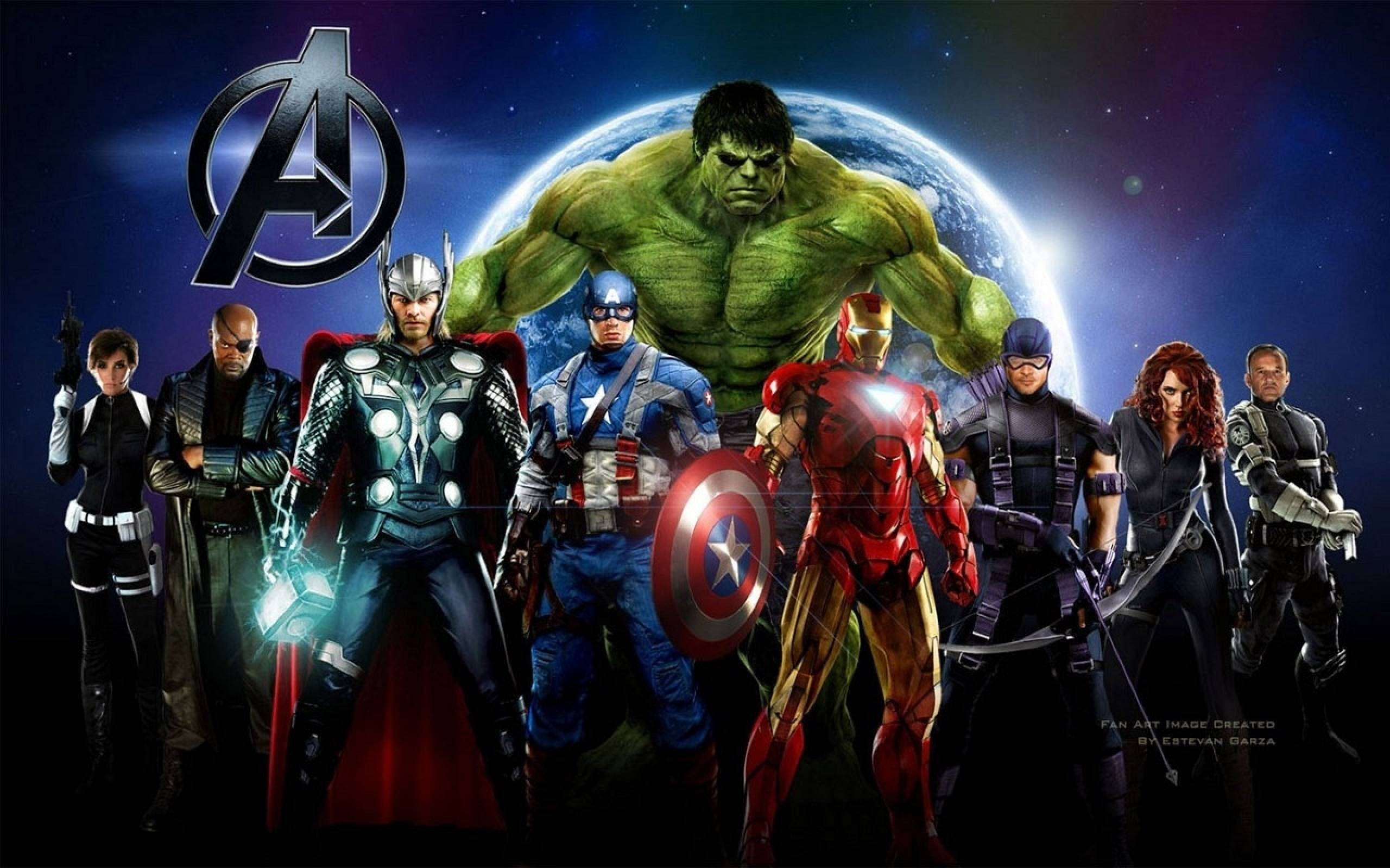Зберіть своїх улюблених супергероїв Marvel! Шпалери