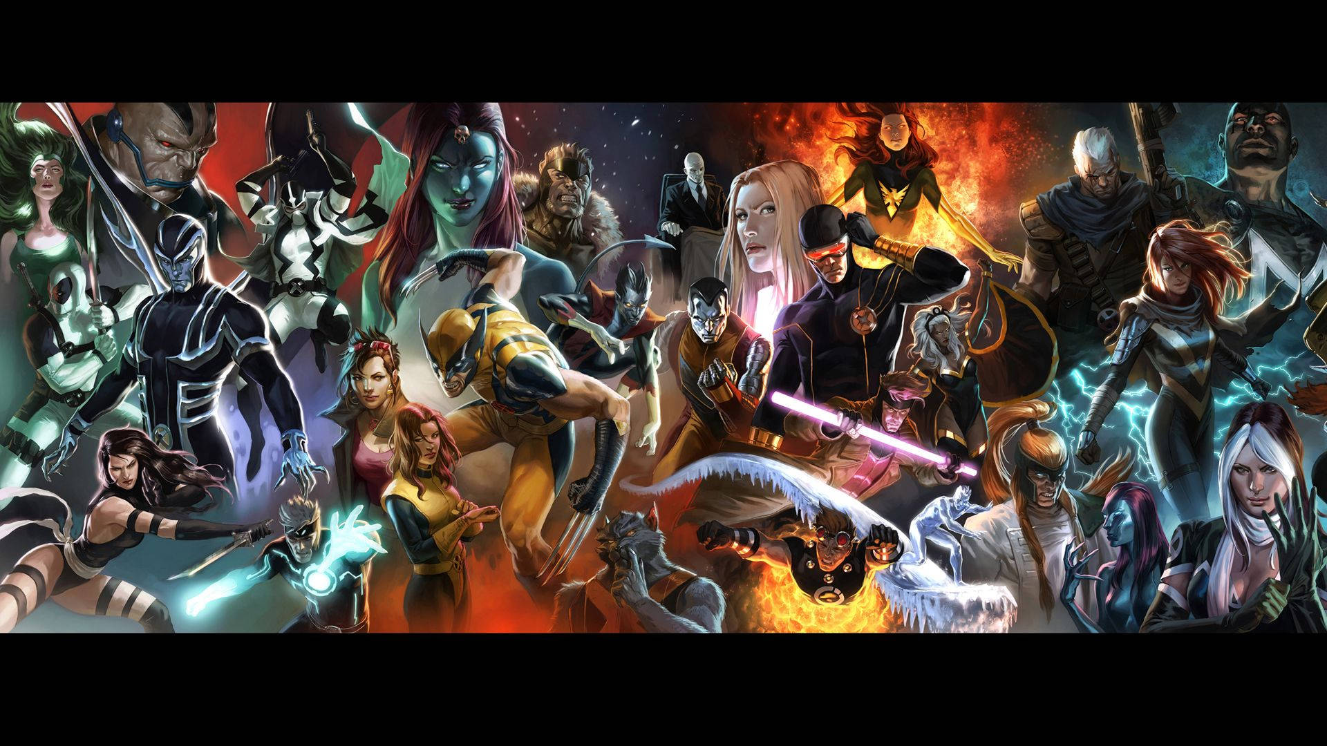 Усі персонажі Marvel в одному місці! Шпалери