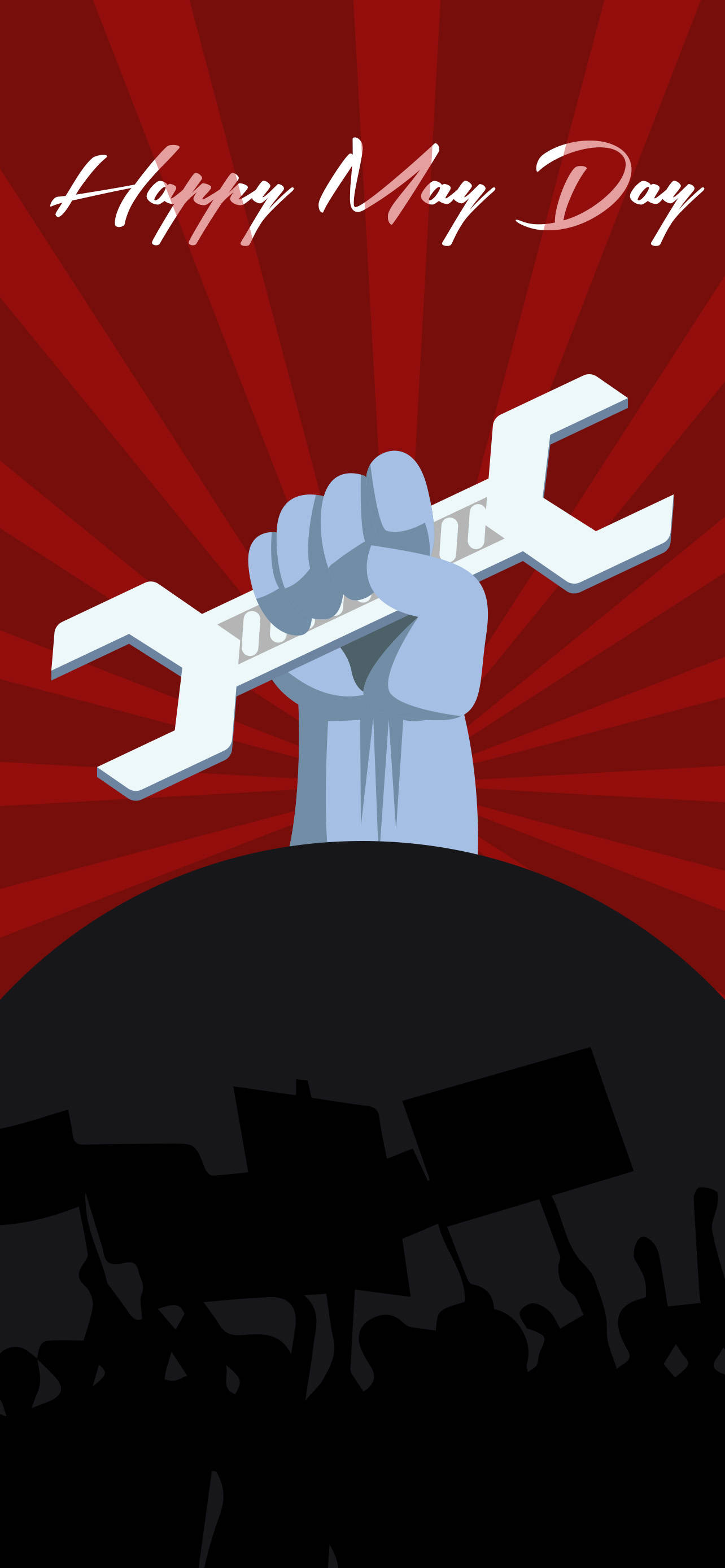 Счастливого May Day Шпалери