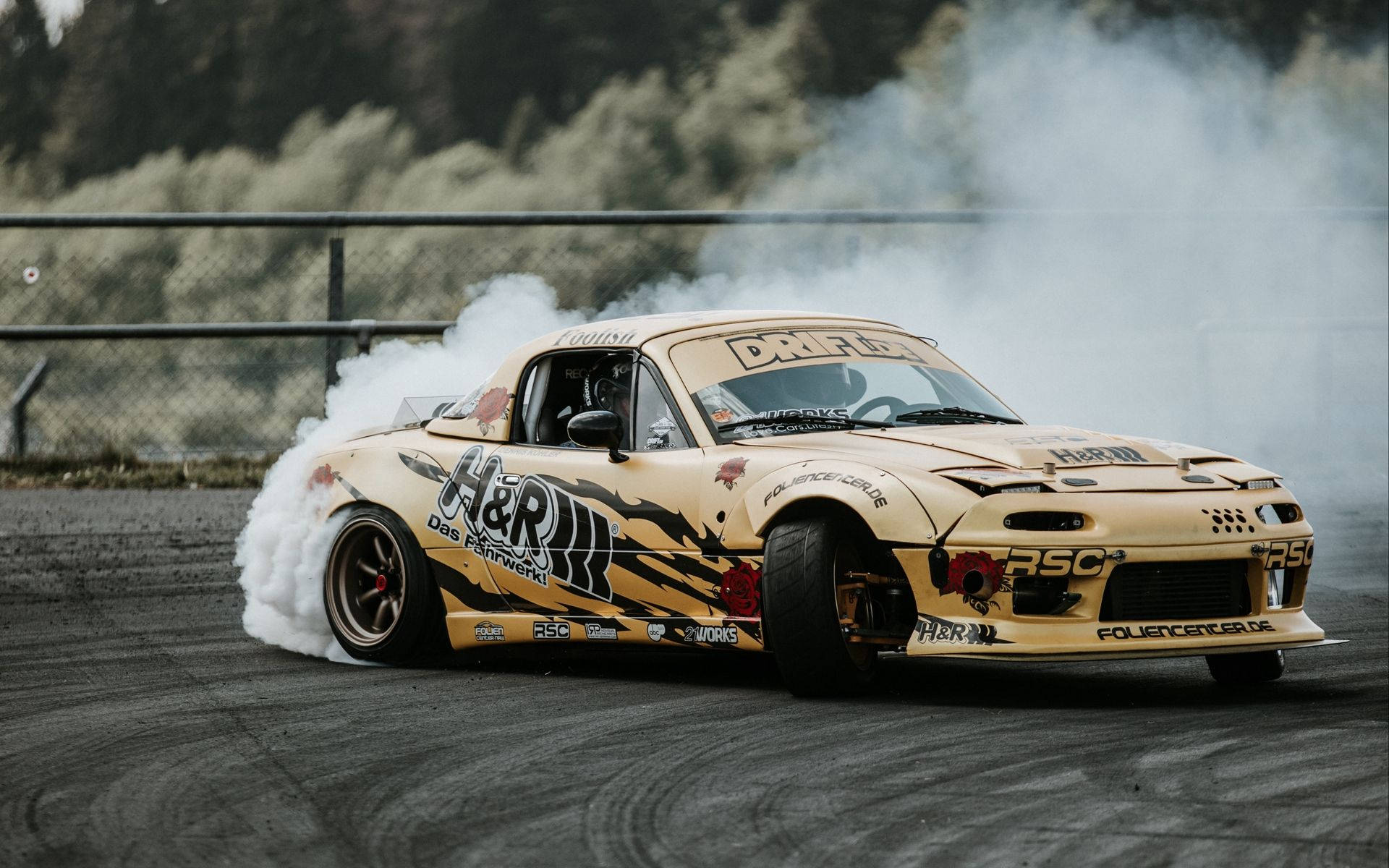 Дрифт-кар Mazda RX-7 Шпалери