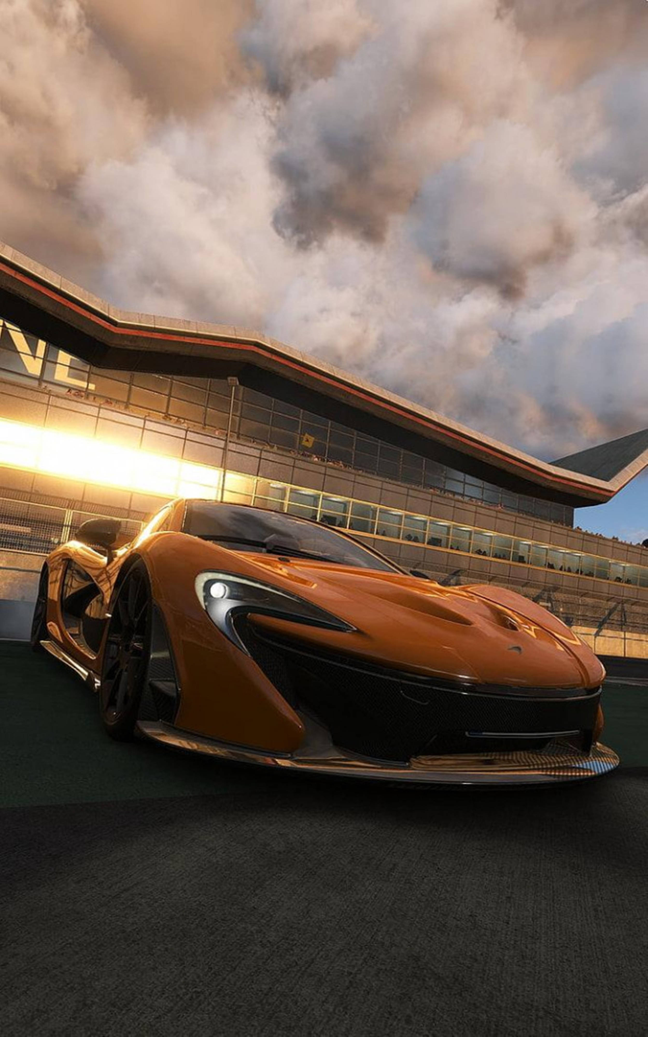 McLaren iPhone P1 Передний бампер Шпалери