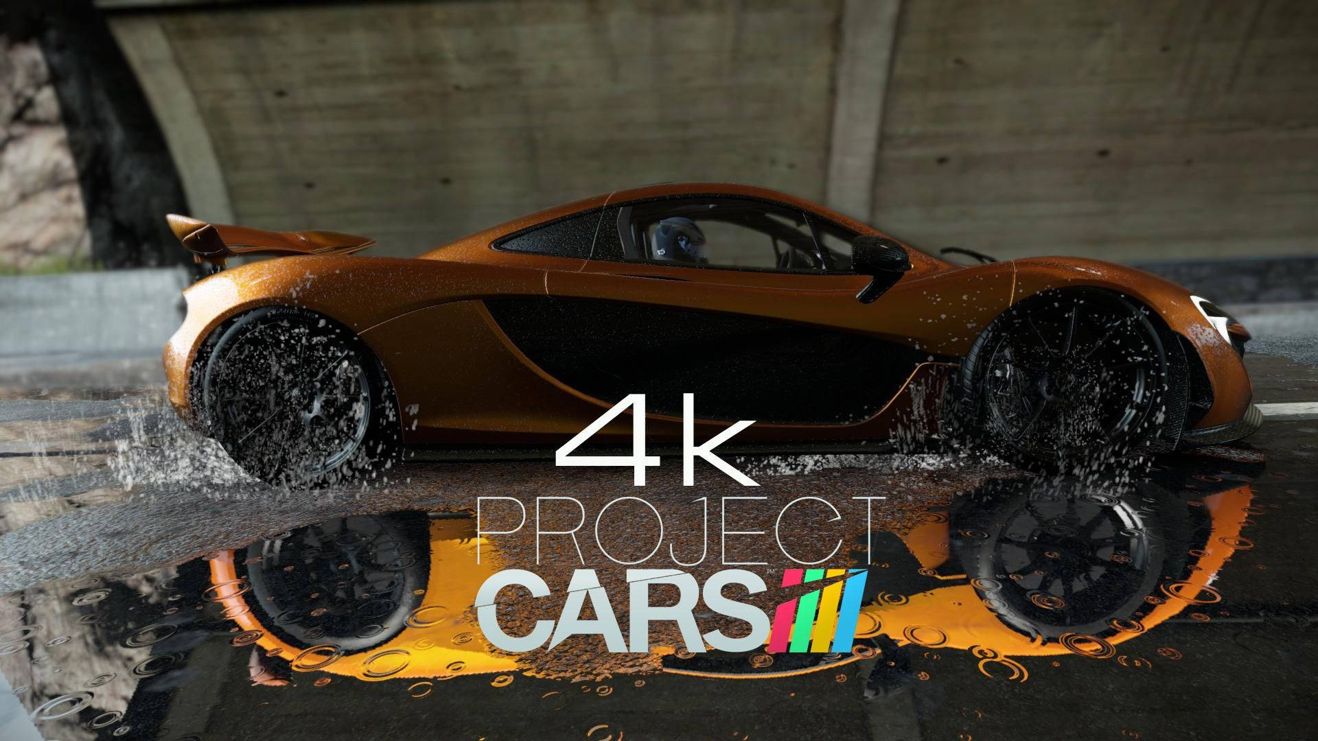 Захопливий суперкар McLaren P1 у Project Cars 4K Шпалери