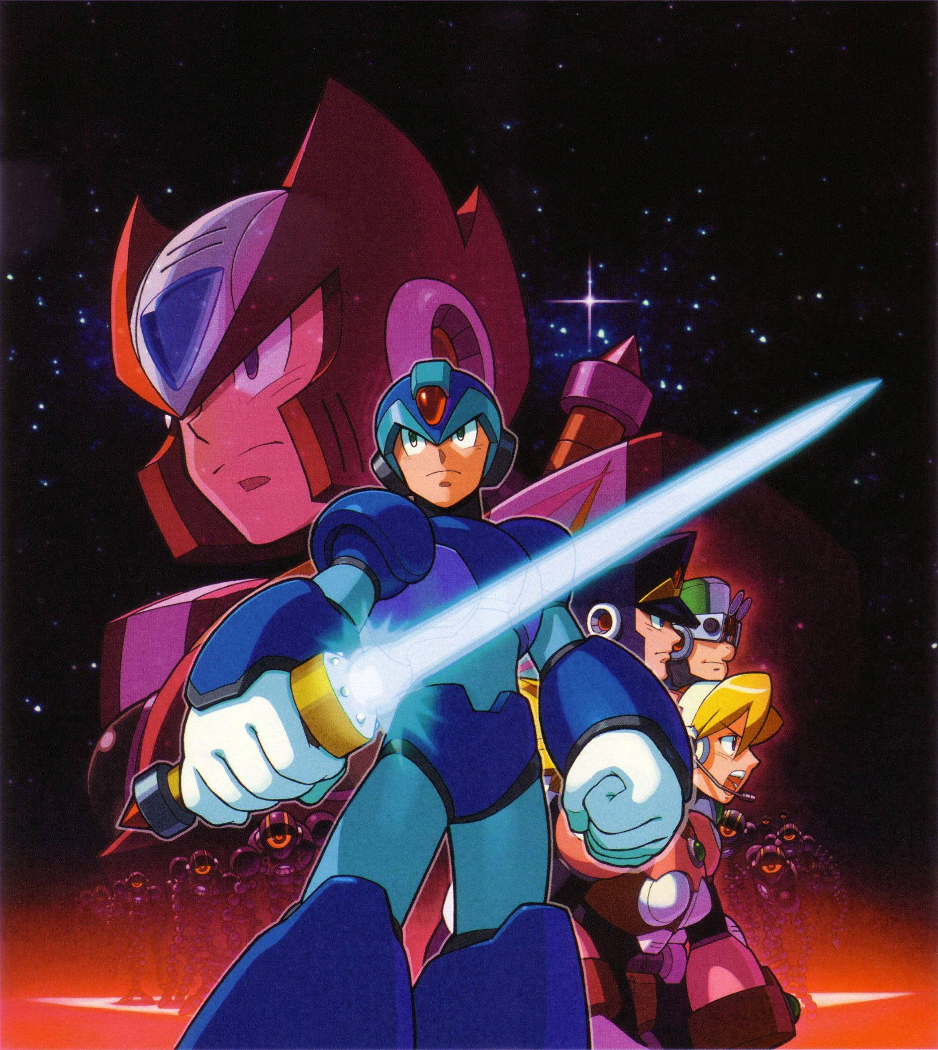 Постер игры Mega Man Xtreme 2 Шпалери