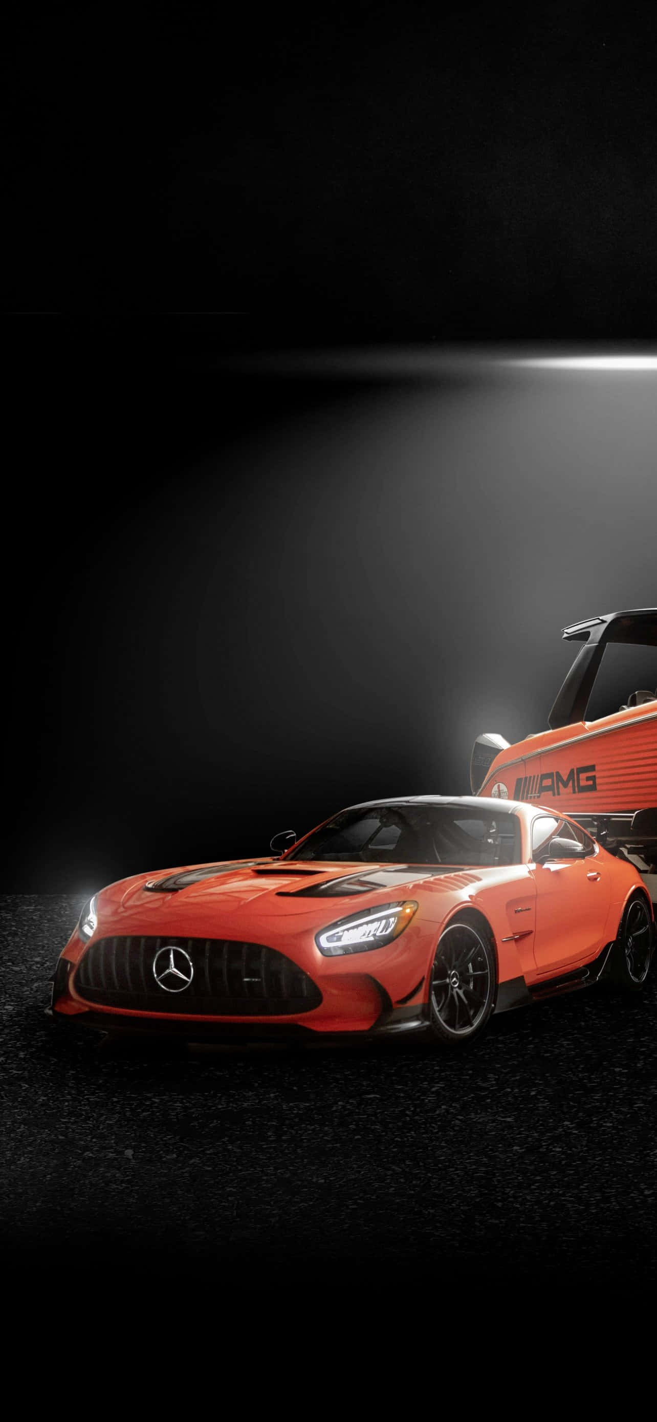 Утонченная мощь Mercedes GTS Шпалери