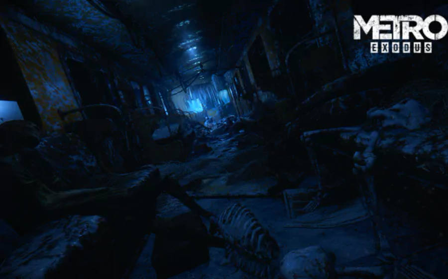 Metro Exodus Запустела кімната 3440x1440 Шпалери