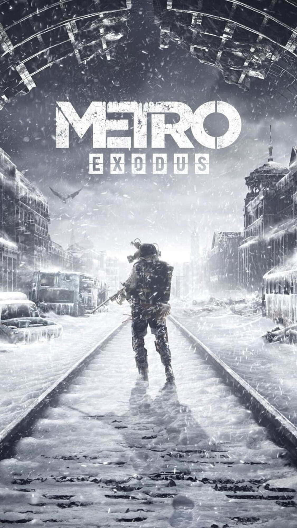 Наслаждайтесь захватывающей графикой Metro Last Light на iPhone X Шпалери
