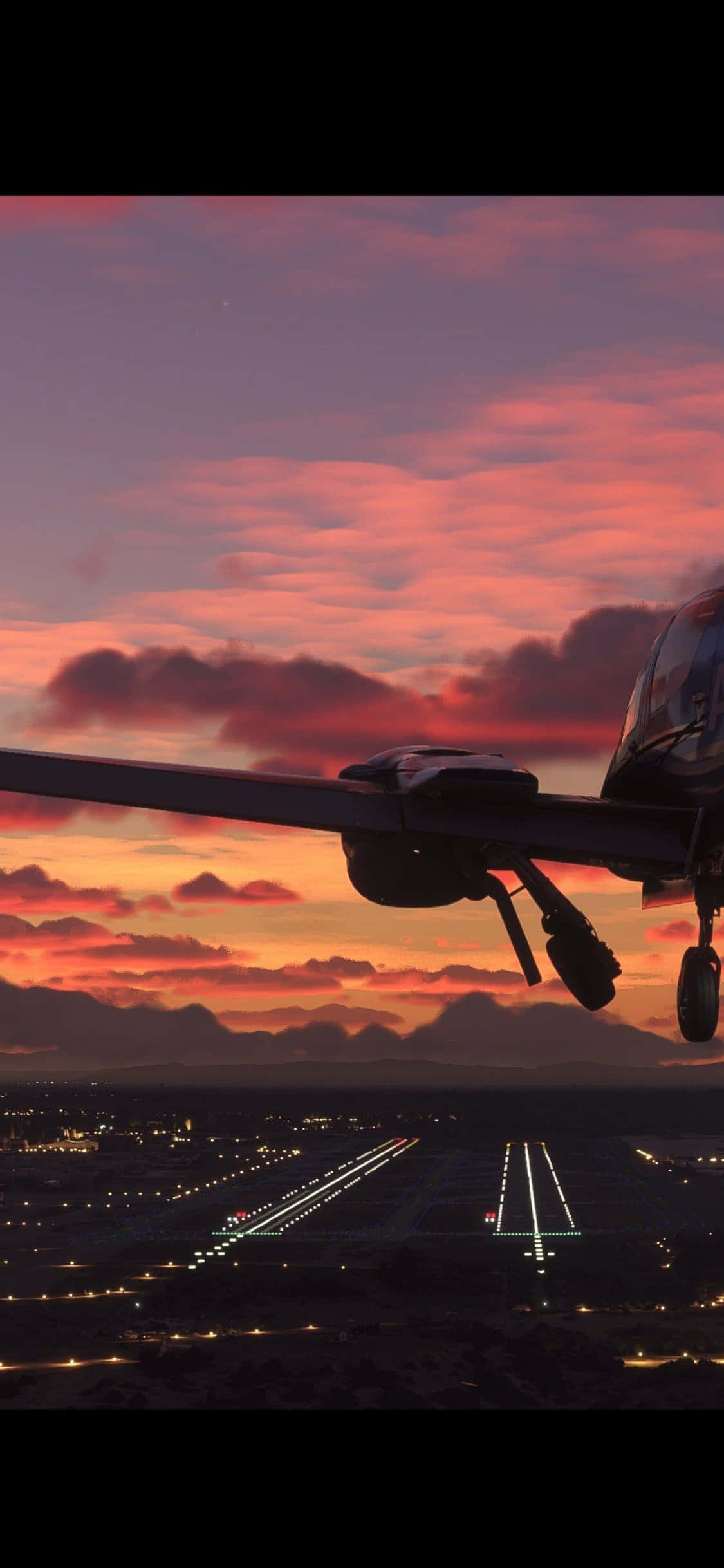 «Испытайте восторг полёта с Microsoft Flight Simulator на iPhone Xs» Шпалери
