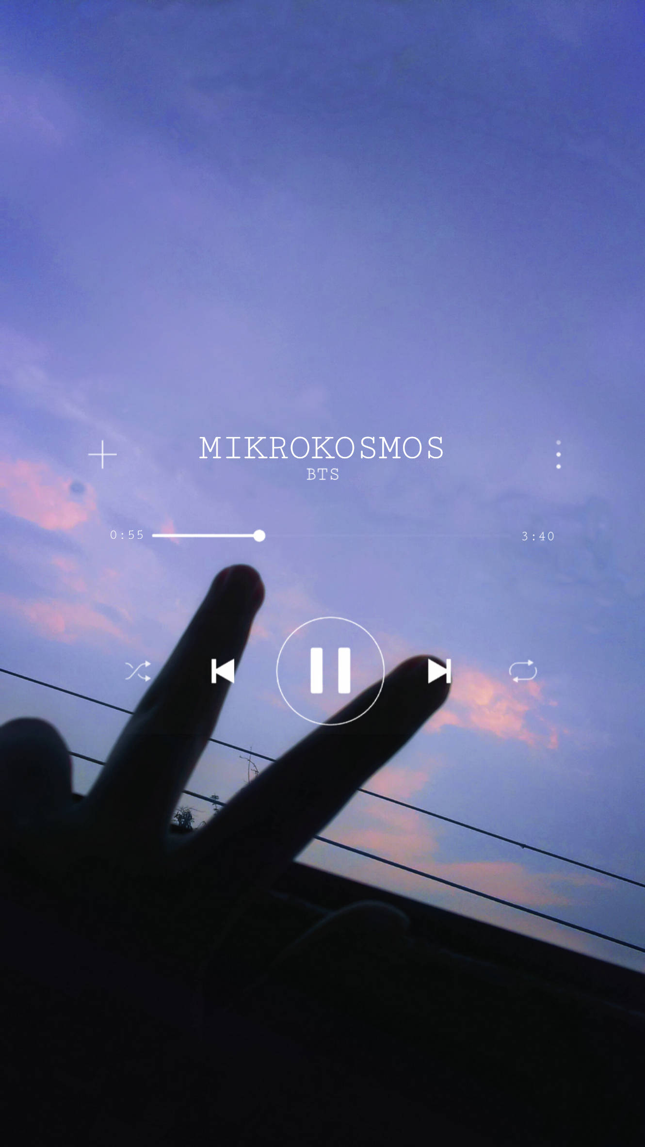Музична естетика Mikrokosmos BTS Шпалери