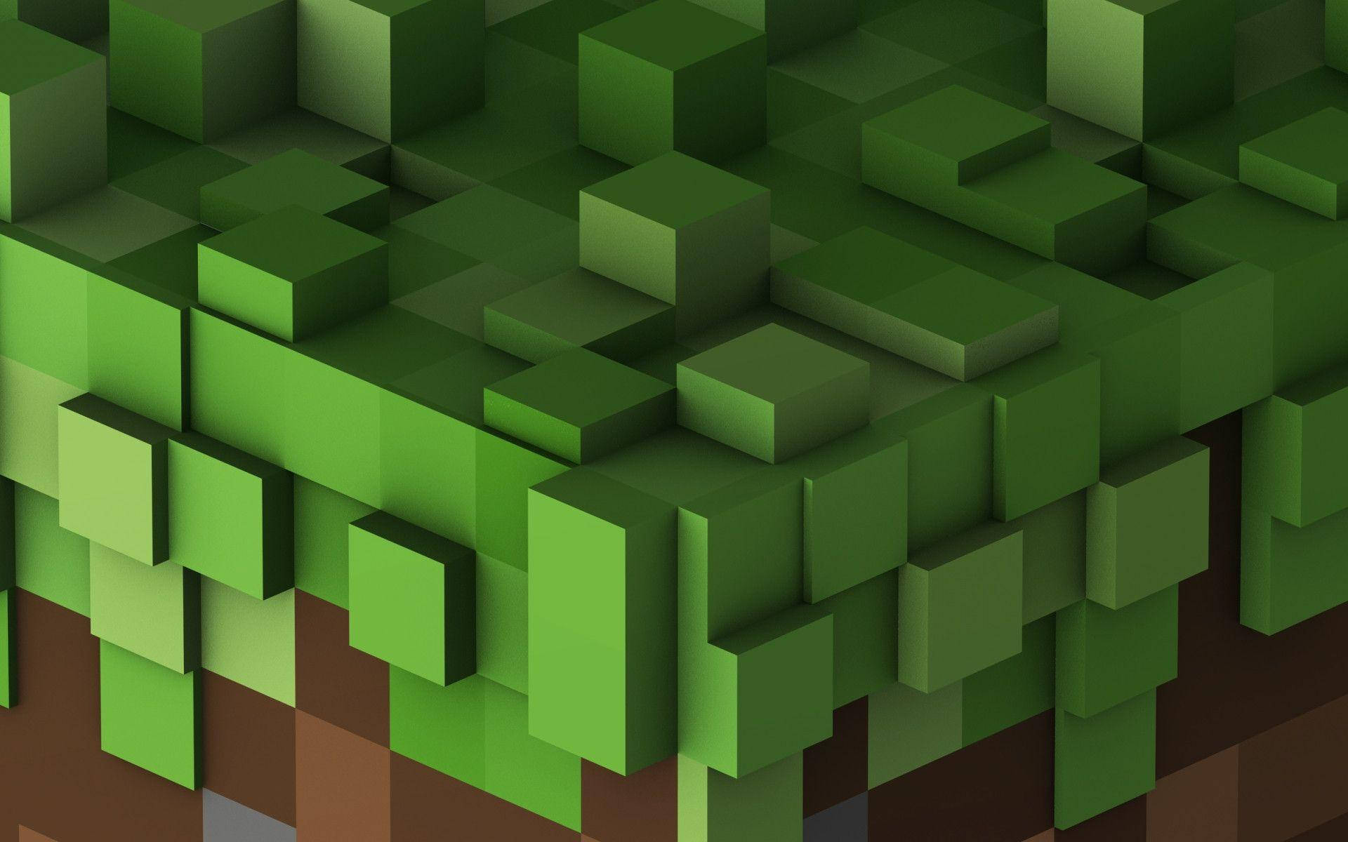 Кубічний світ Minecraft Шпалери