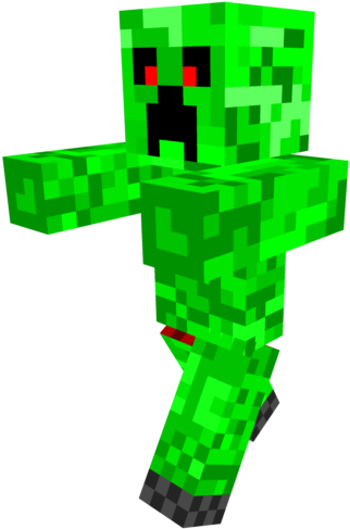 Minecraft: модель крипера Шпалери