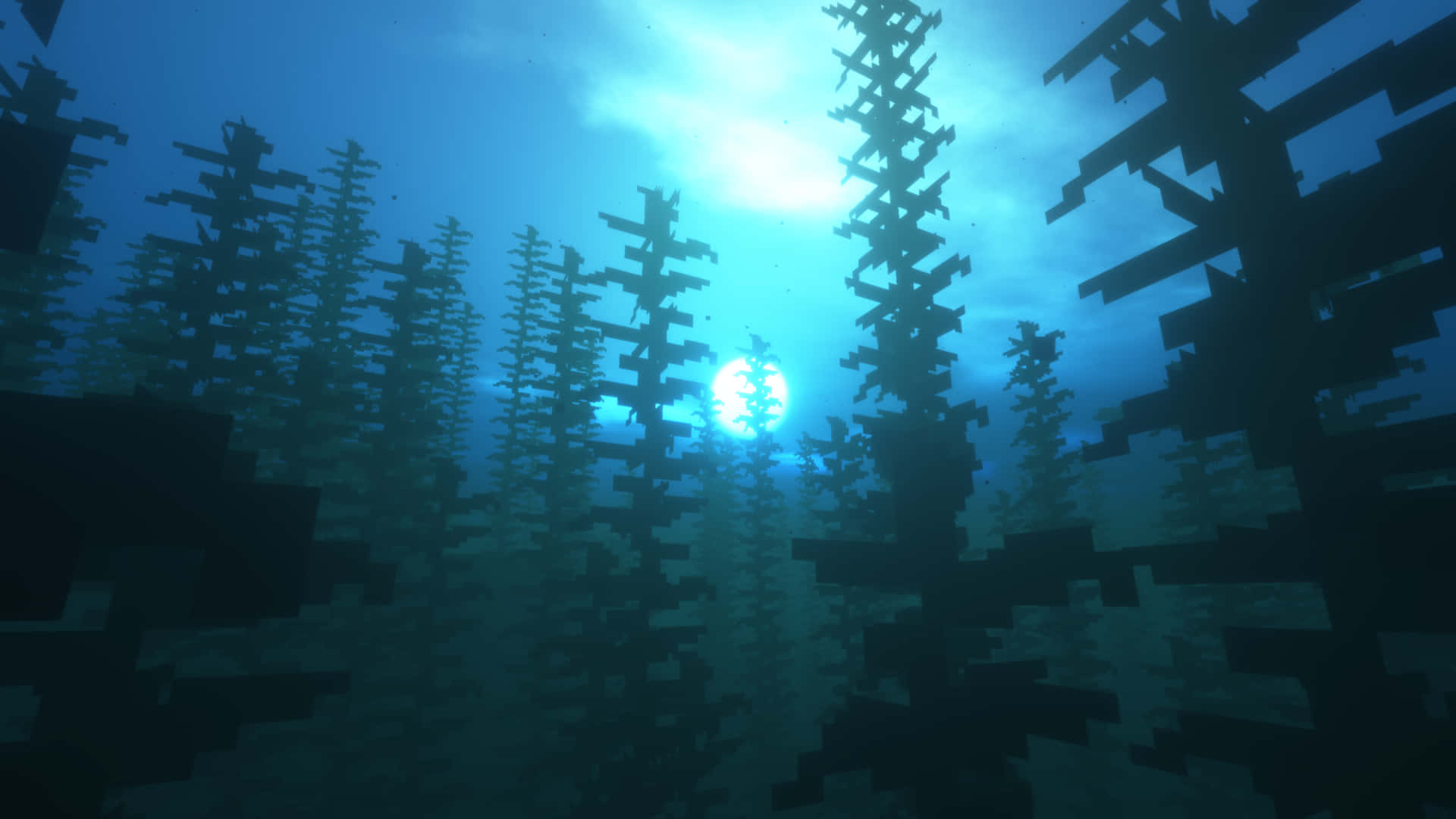 Фон Minecraft Шпалери