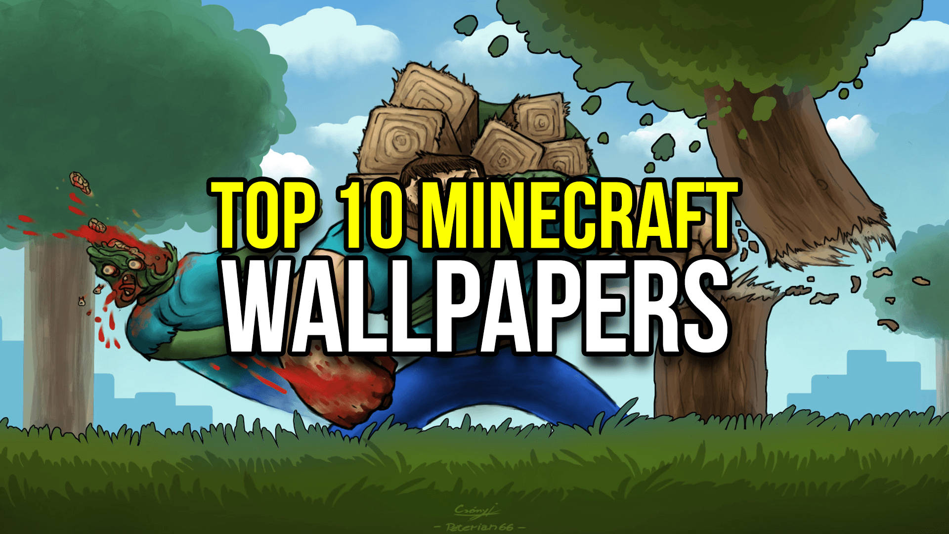 Копаємо глибше у світ Minecraft Шпалери