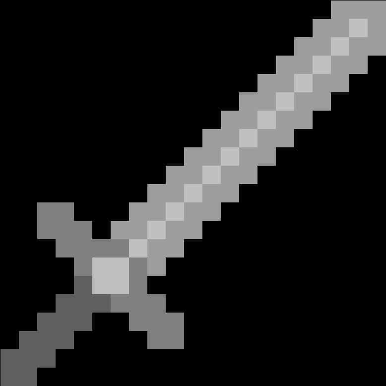 Графіка залізного меча Minecraft Шпалери