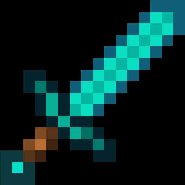Іконка діамантового меча Minecraft Шпалери