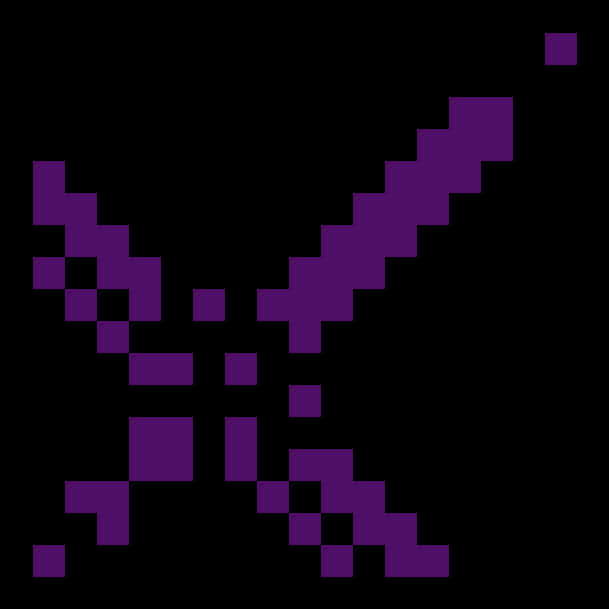 Іконка піксельного меча Minecraft Шпалери