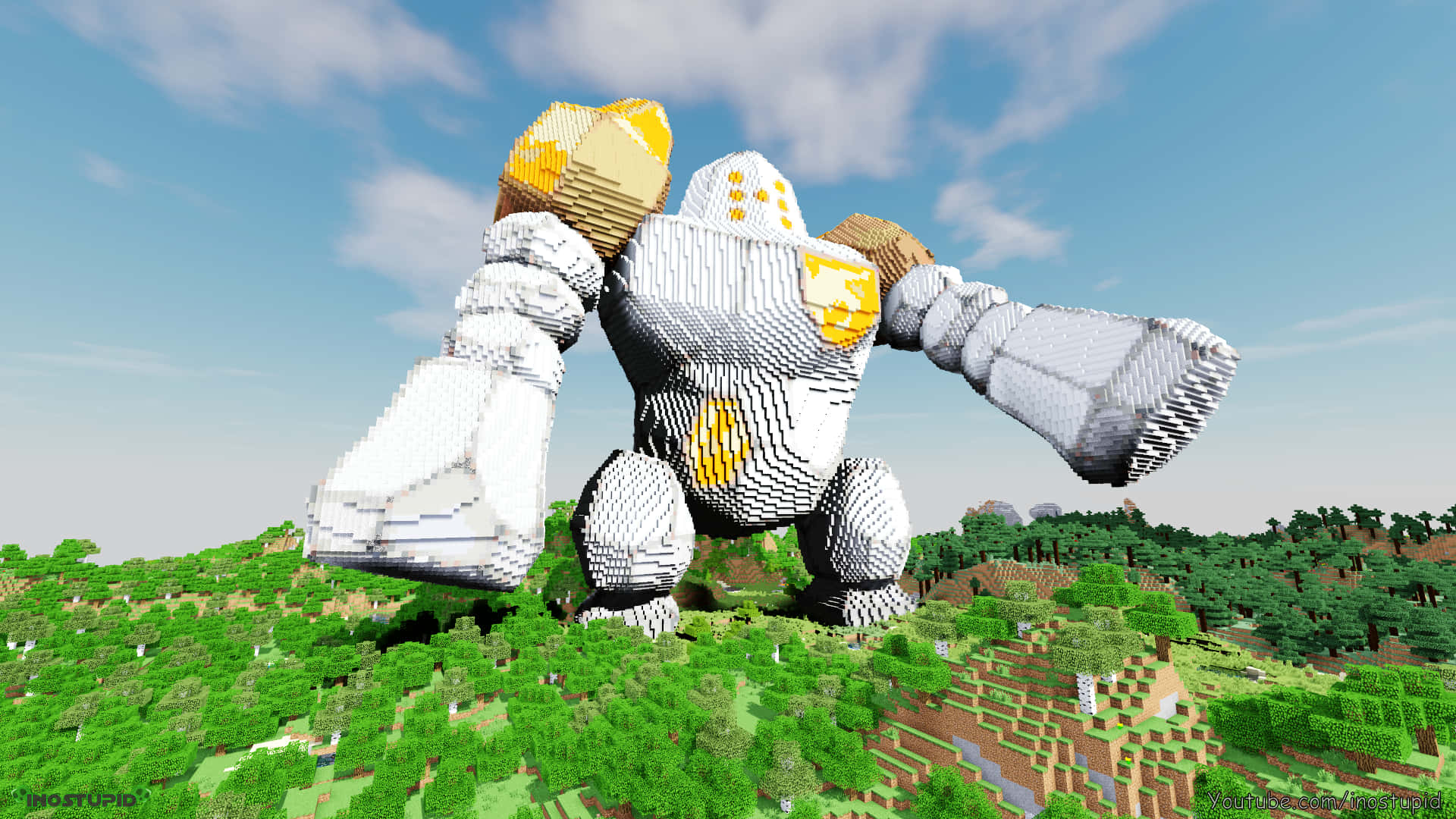 Регірок, створений в Minecraft Шпалери