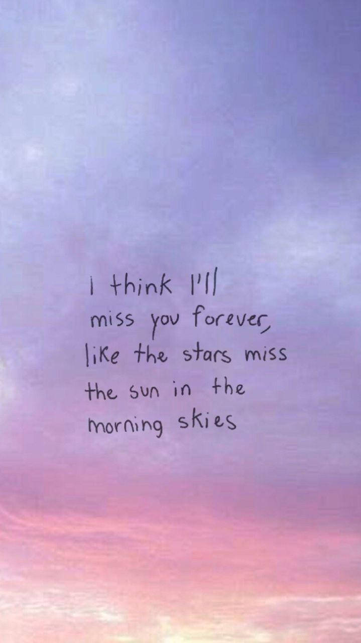Missing You Summertime Sadness Lyrics Шпалери