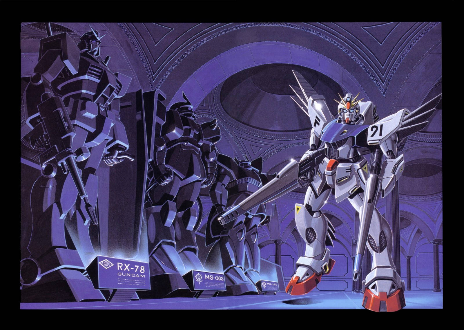 Аніме фільм Mobile Suit Gundam F91 Шпалери