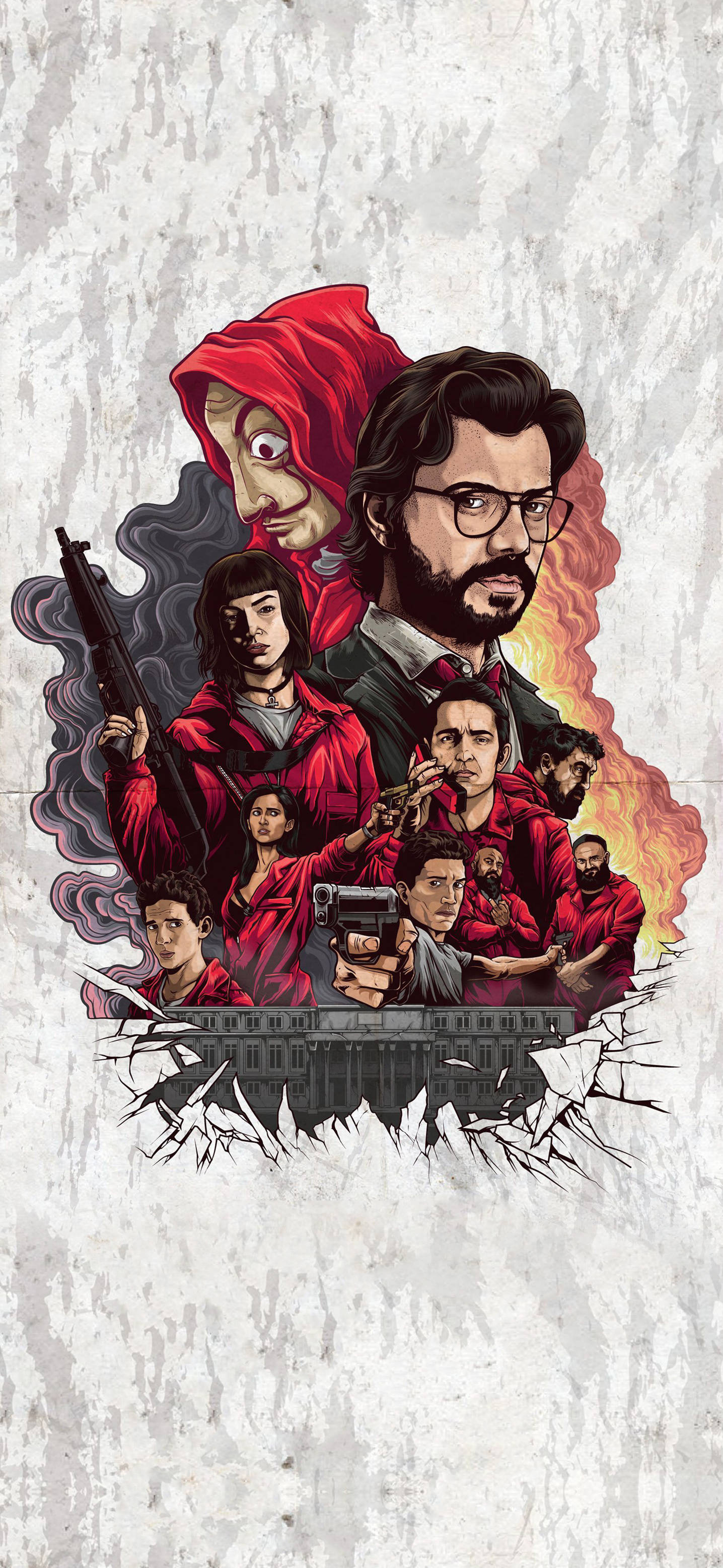 Постер Money Heist Шпалери