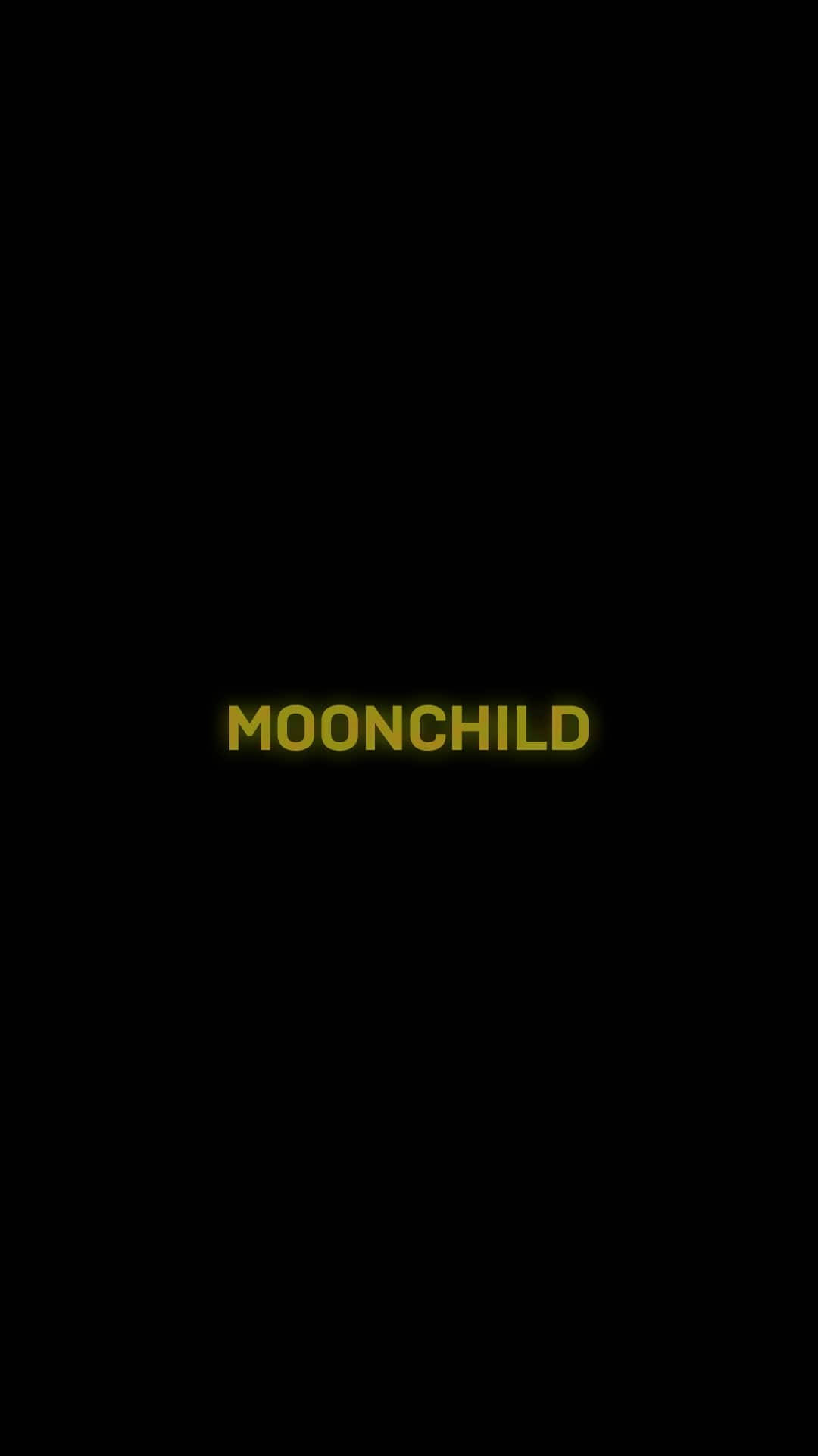 Moonchild BTS Чорна Естетика Шпалери