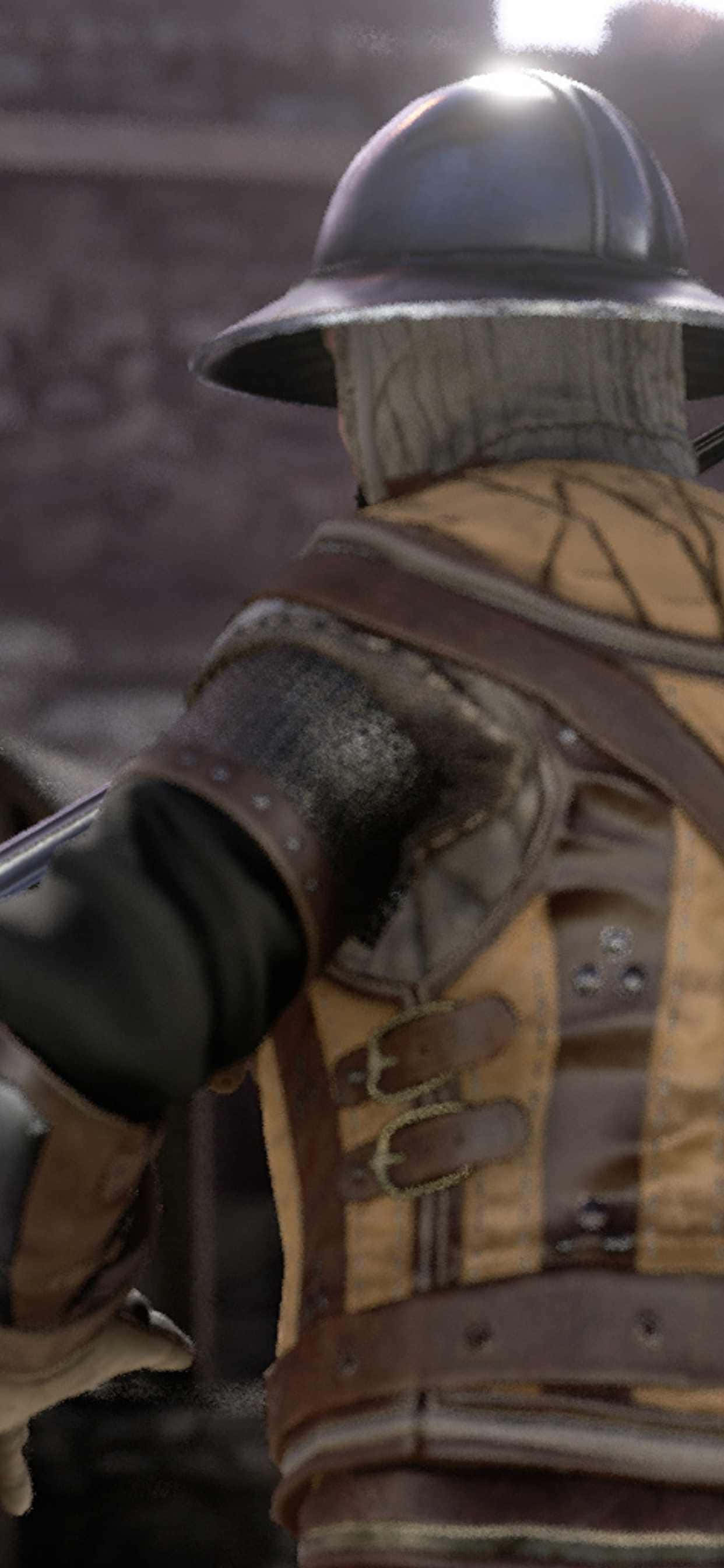 Наслаждайся игрой в Mordhau на своём iPhone Xs Max Шпалери