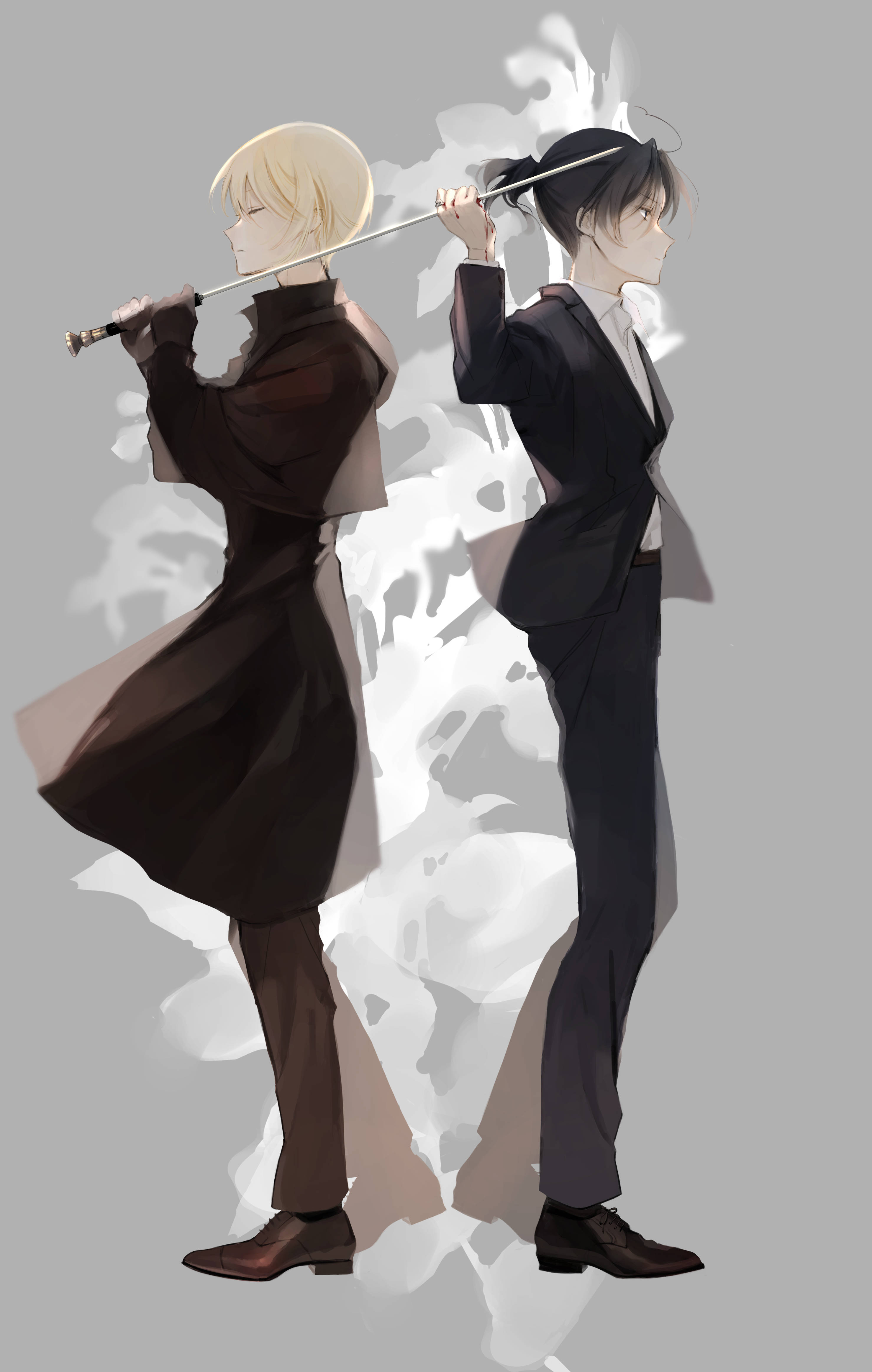 Moriarty The Patriot William And Sherlock Fanart Шпалери