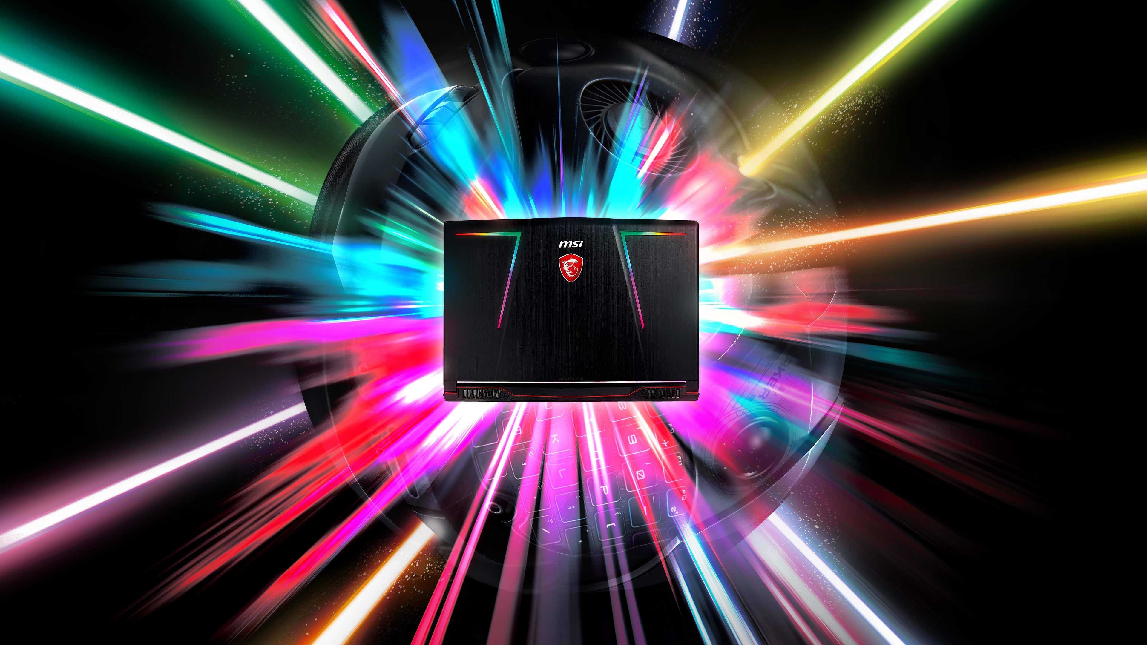 MSI Ноутбук RGB 4K Шпалери