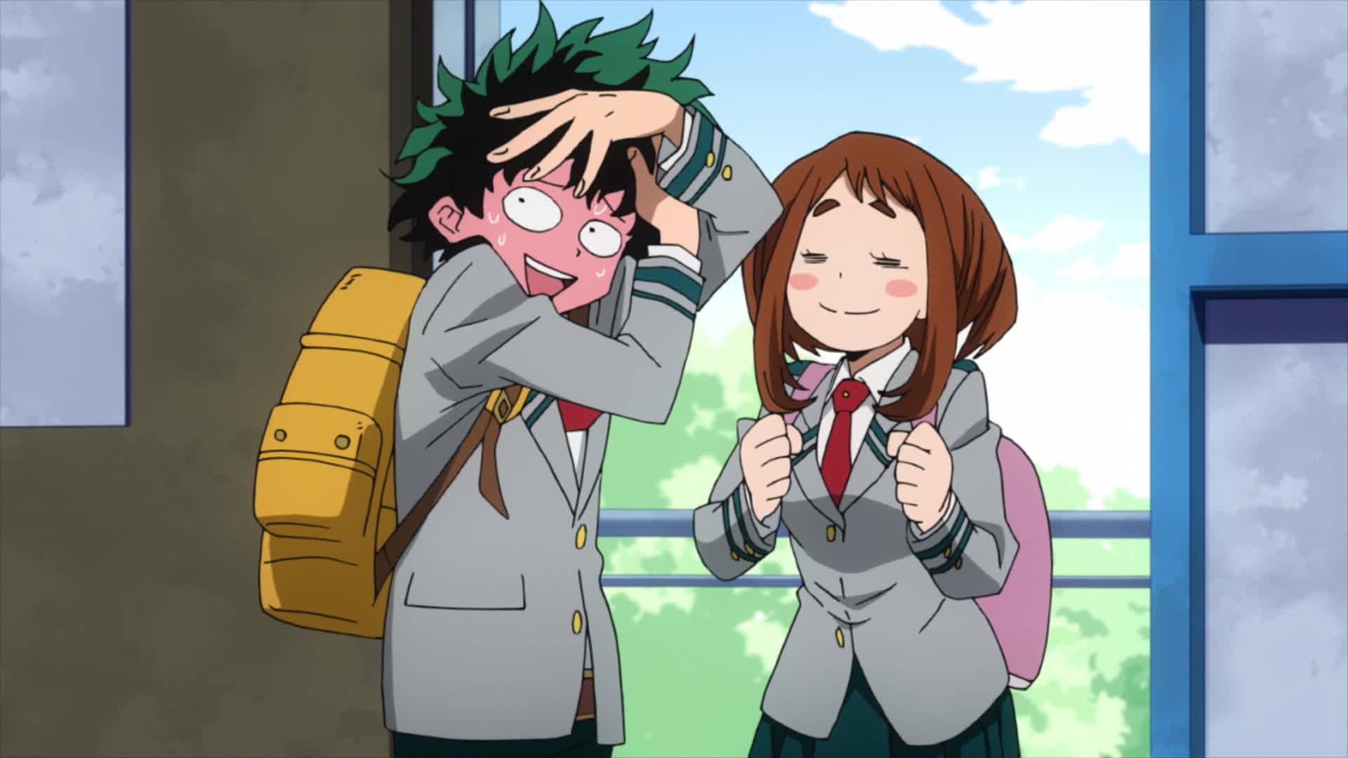 Аніме пара My Hero Academia Шпалери