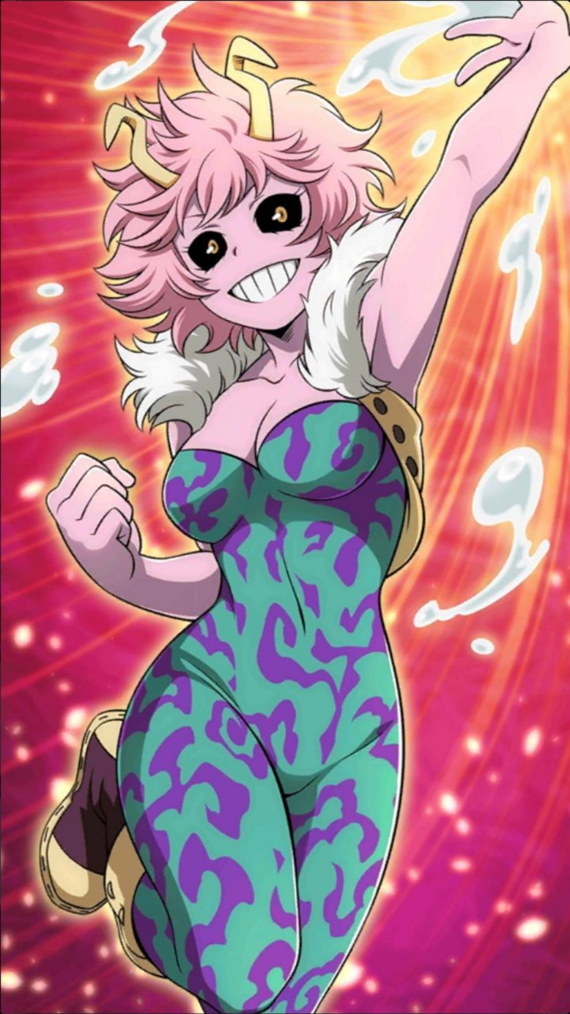 Мина Ашидо My Hero Academia iPhone Шпалери