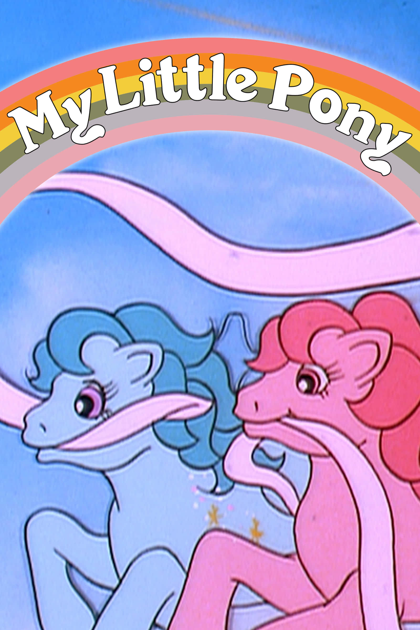 Фото My Little Pony Радуга Дэш и Пинки Пай Шпалери