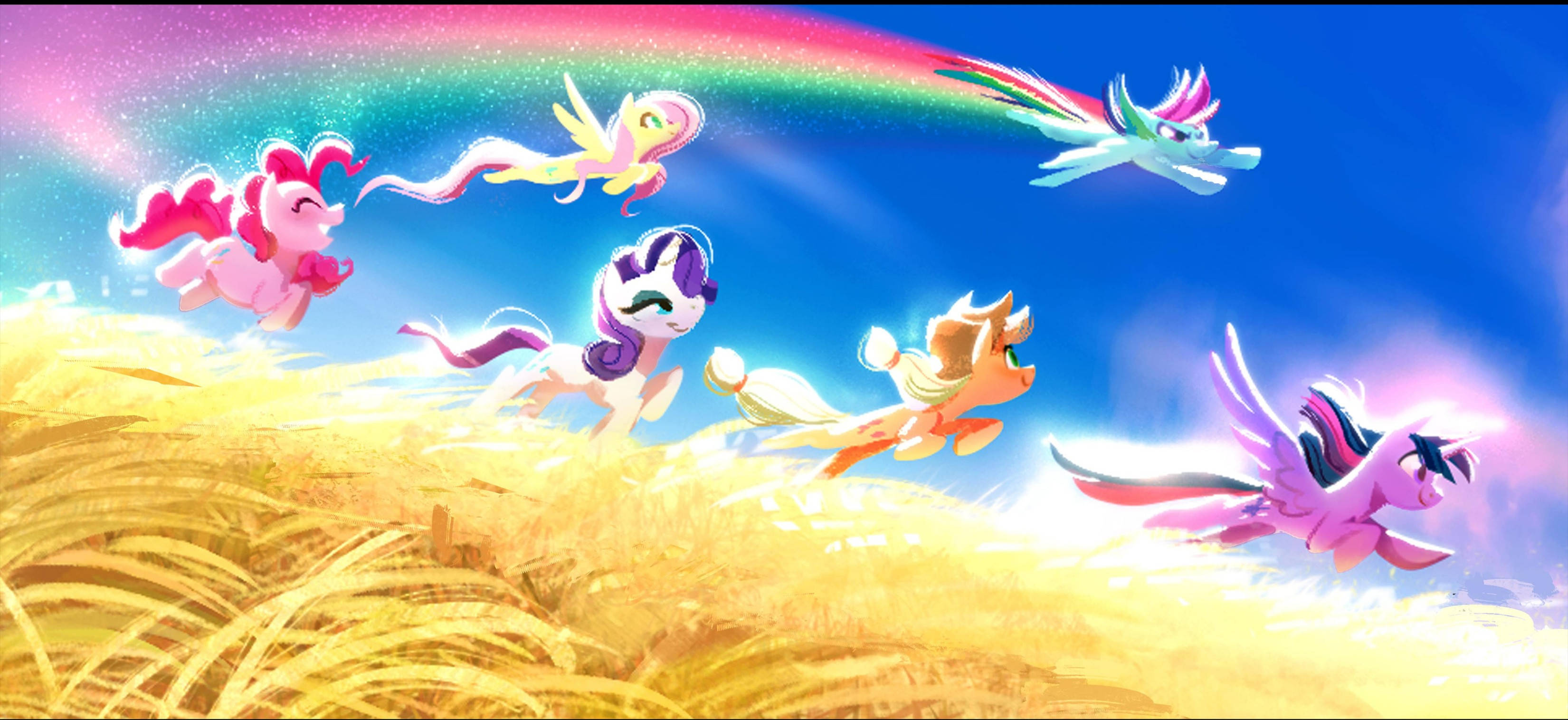 My Little Pony Біжить на робочий стіл Шпалери