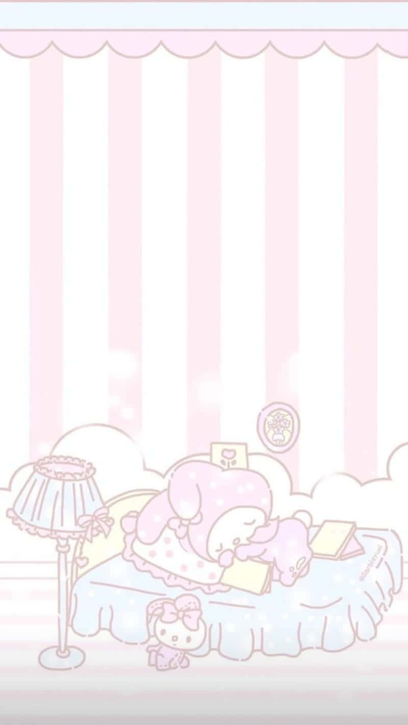 Мила спляча My Melody Шпалери