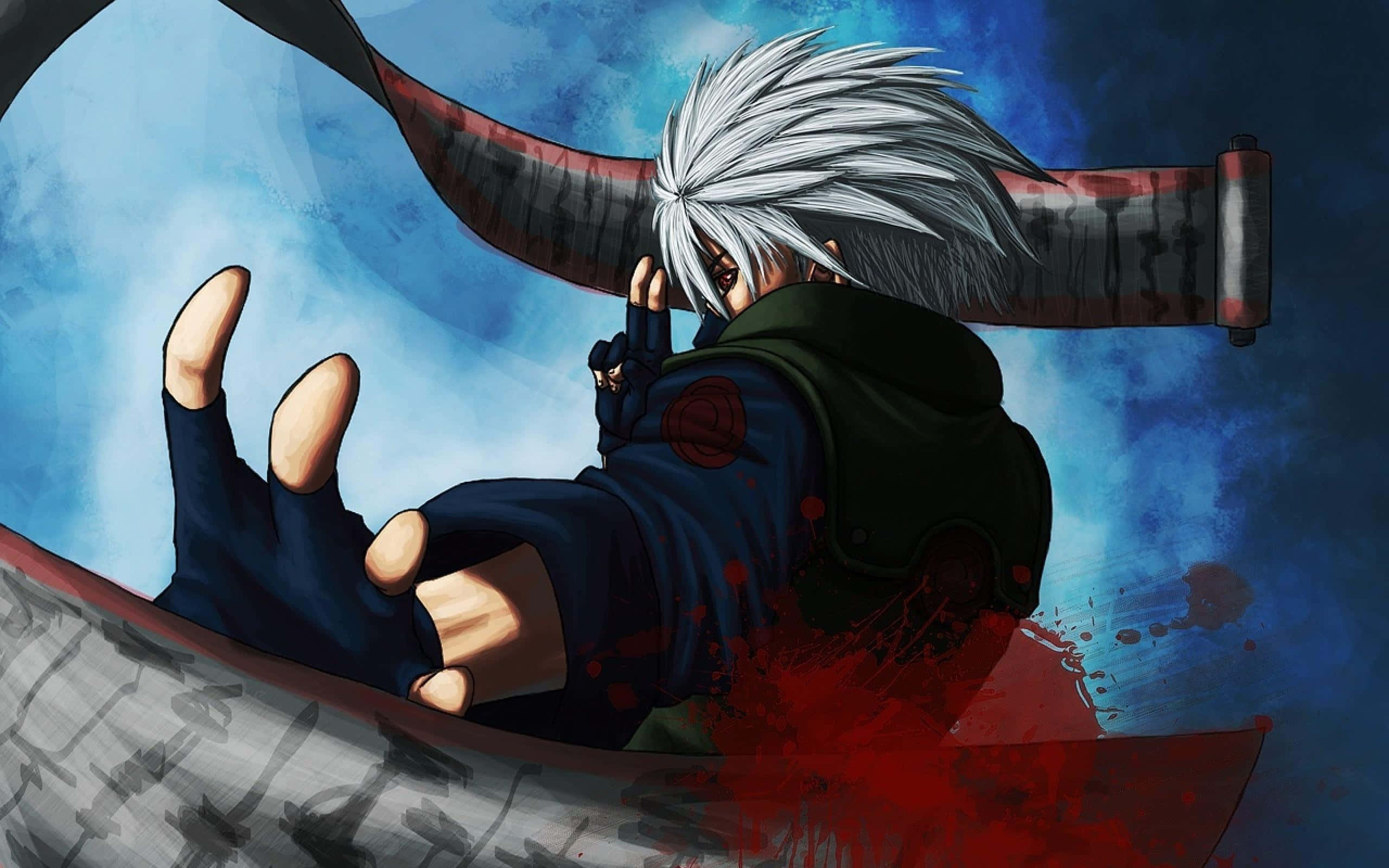 Епічна бойова стійка Наруто Удзумакі в Naruto Shippuden Шпалери